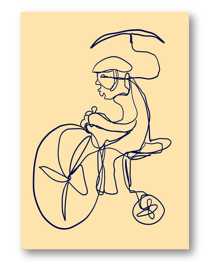 Speedr Poster – Print Material Wandbild, moderne Kunst & Fine Art Print von Spawnd, handgefertigt & Made in Germany