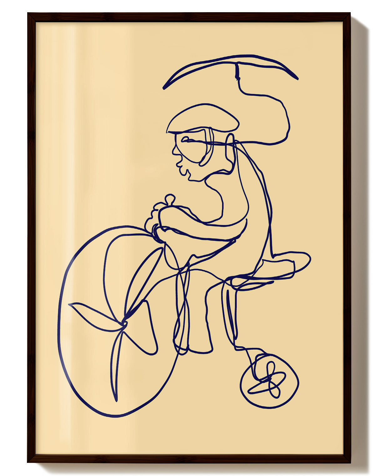 Speedr Poster – Print Material Wandbild, moderne Kunst & Fine Art Print von Spawnd, handgefertigt & Made in Germany