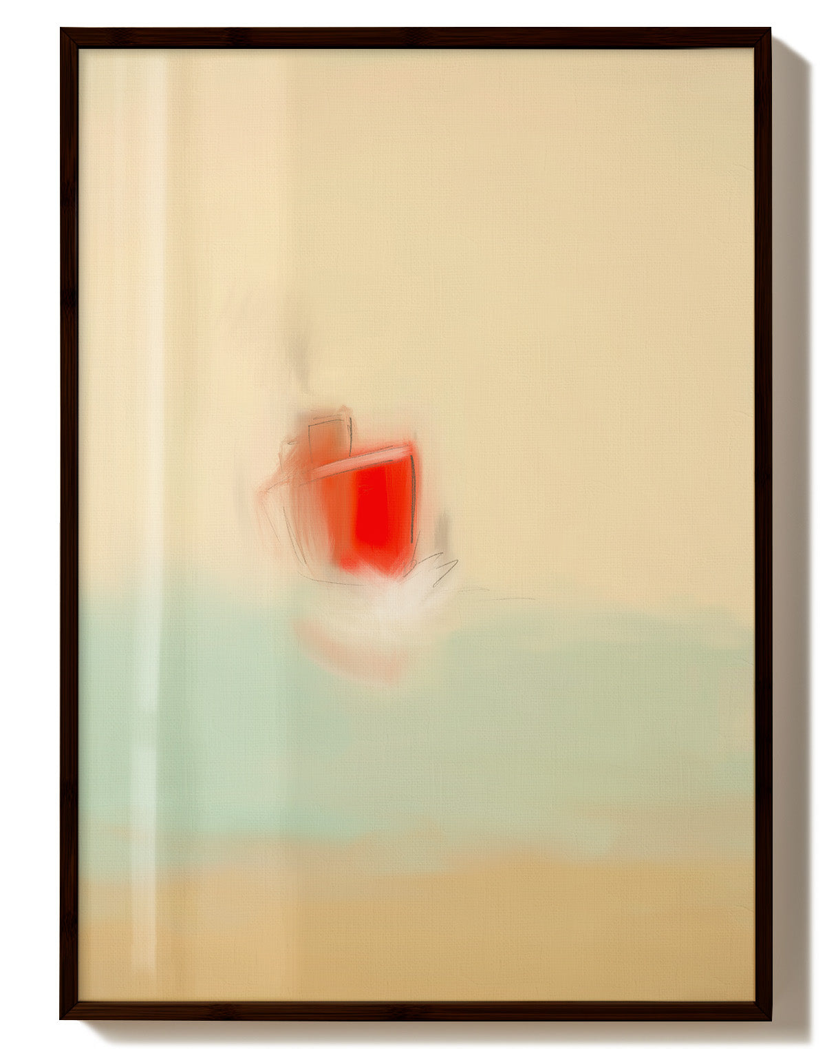 Stille Ferd Poster – Print Material Wandbild, moderne Kunst & Fine Art Print von Spawnd, handgefertigt & Made in Germany