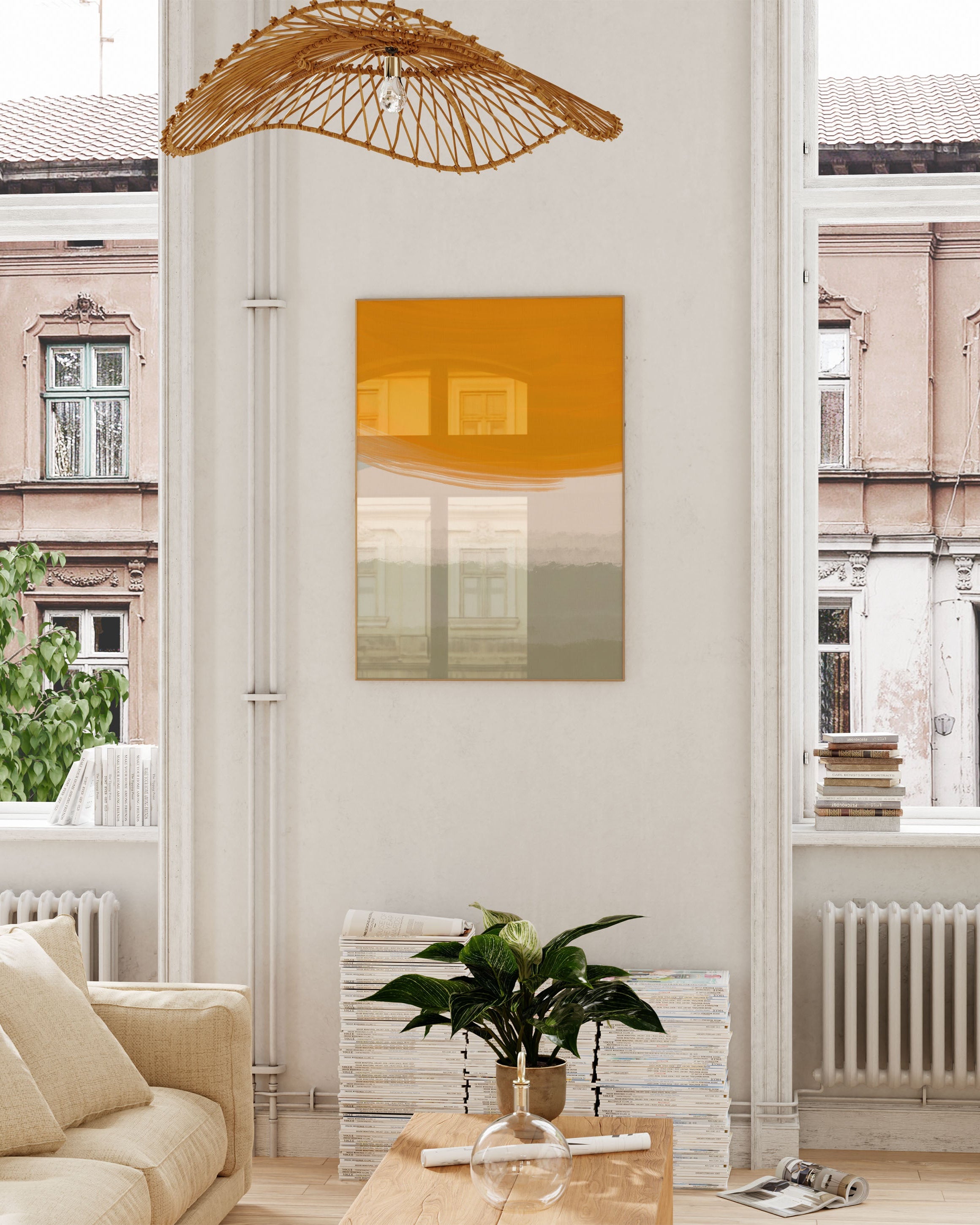 Strönd Poster – Print Material Wandbild, moderne Kunst & Fine Art Print von Spawnd, handgefertigt & Made in Germany