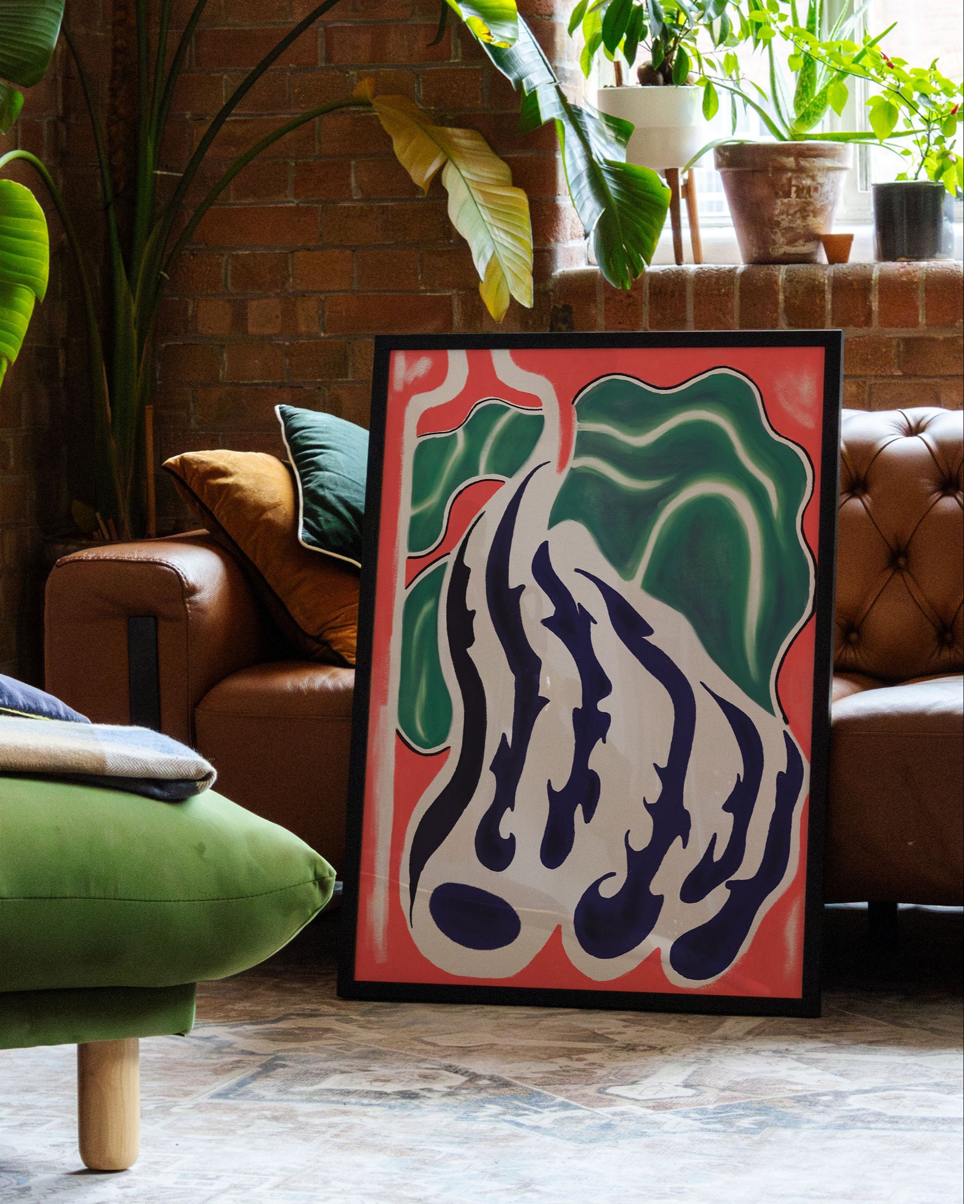 Surging Roots Poster – Print Material Wandbild, moderne Kunst & Fine Art Print von Spawnd, handgefertigt & Made in Germany
