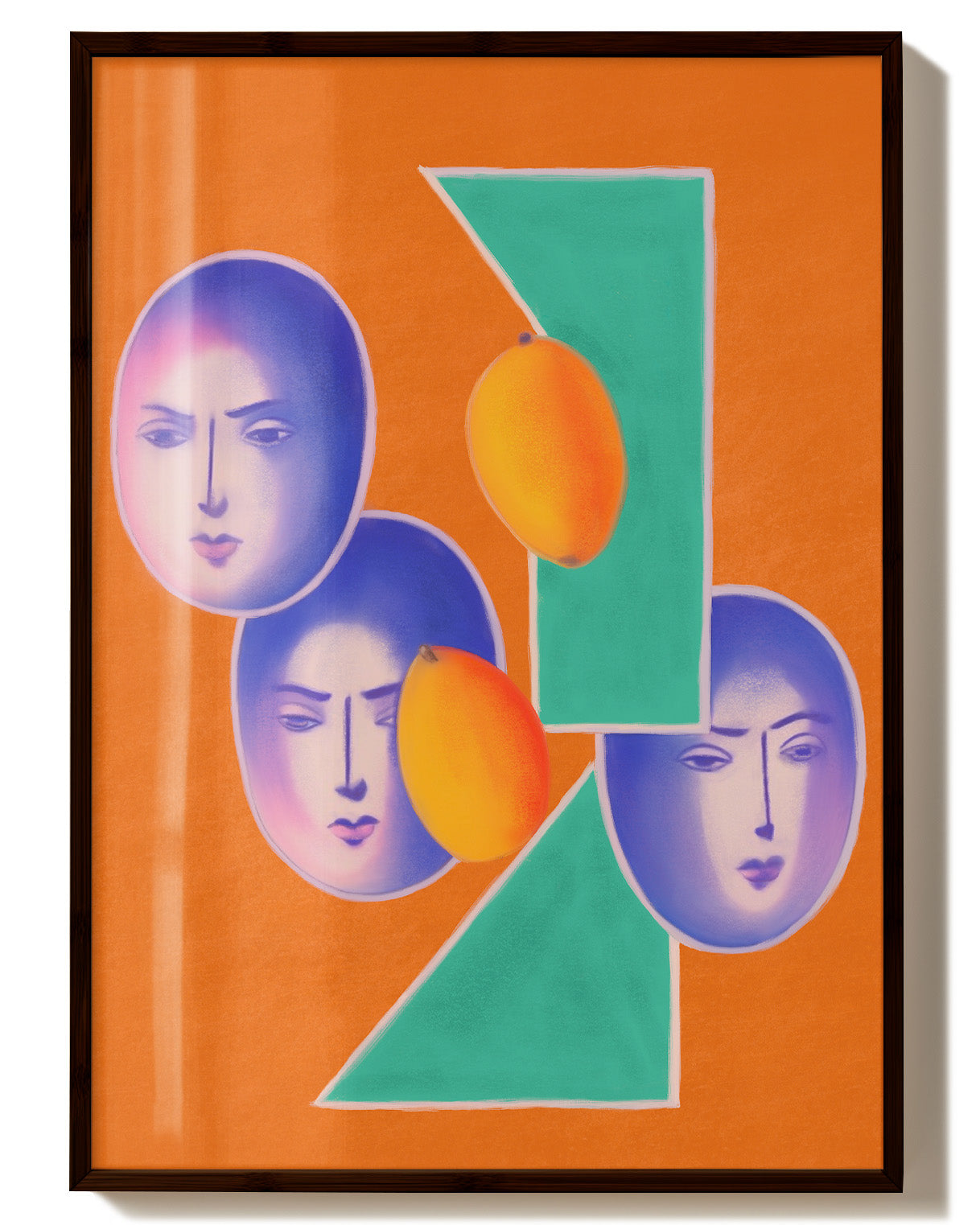 Sweet Sorrow Poster – Print Material Wandbild, moderne Kunst & Fine Art Print von Spawnd, handgefertigt & Made in Germany