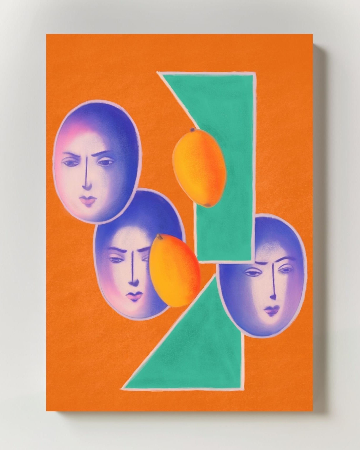 Sweet Sorrow Poster – Print Material Wandbild, moderne Kunst & Fine Art Print von Spawnd, handgefertigt & Made in Germany