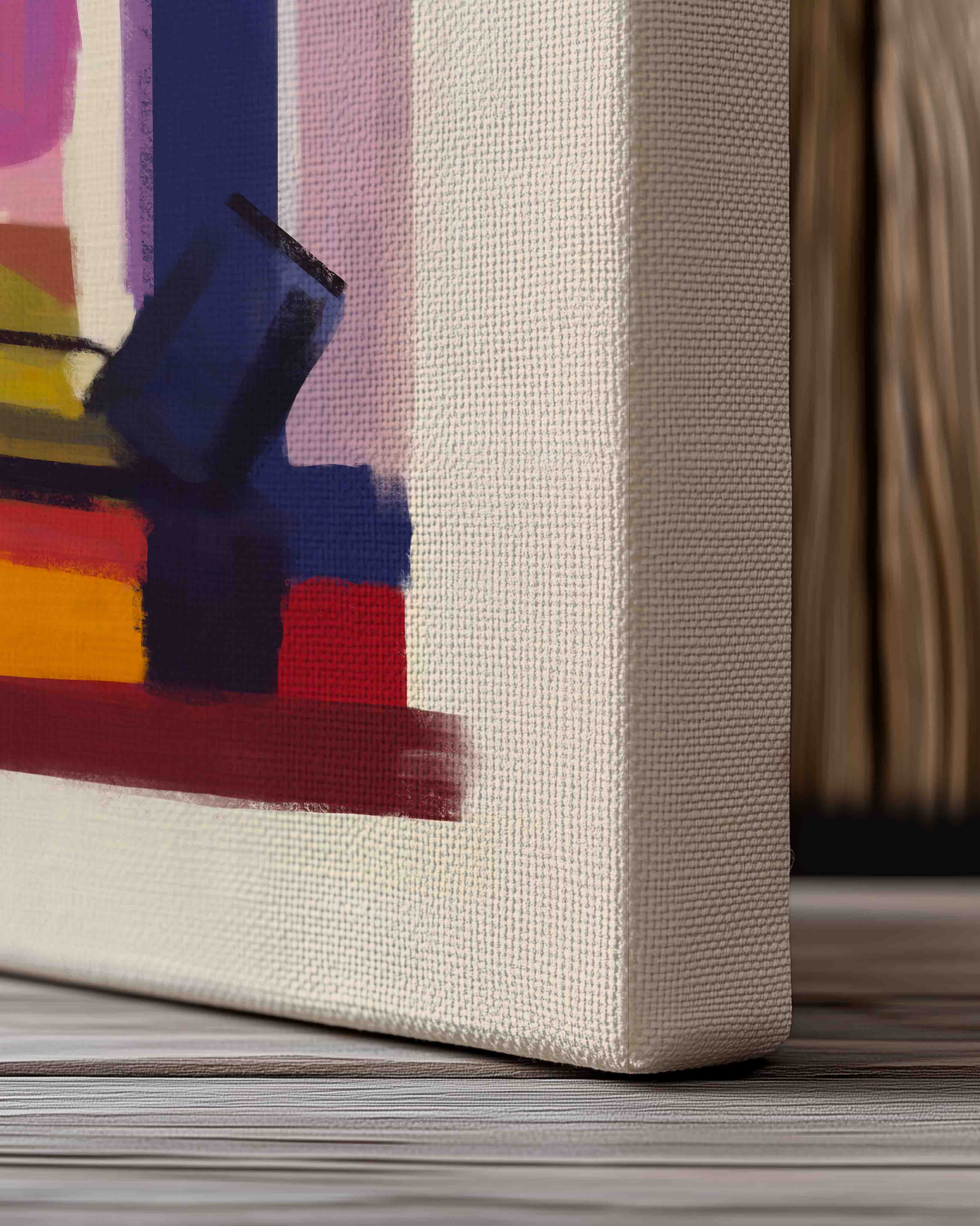 Terminal Poster – Print Material Wandbild, moderne Kunst & Fine Art Print von Spawnd, handgefertigt & Made in Germany