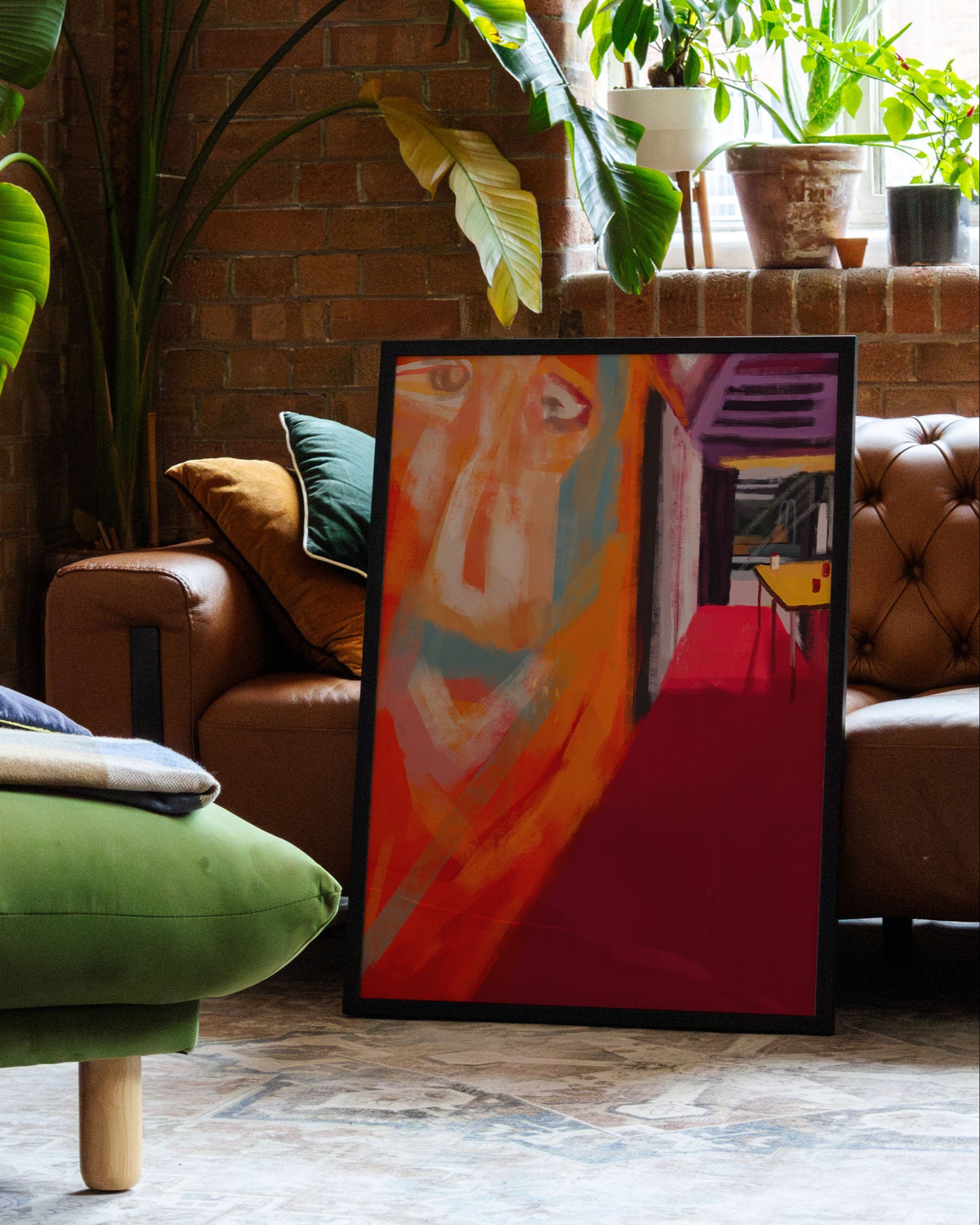 The Bar Poster – Print Material Wandbild, moderne Kunst & Fine Art Print von Spawnd, handgefertigt & Made in Germany
