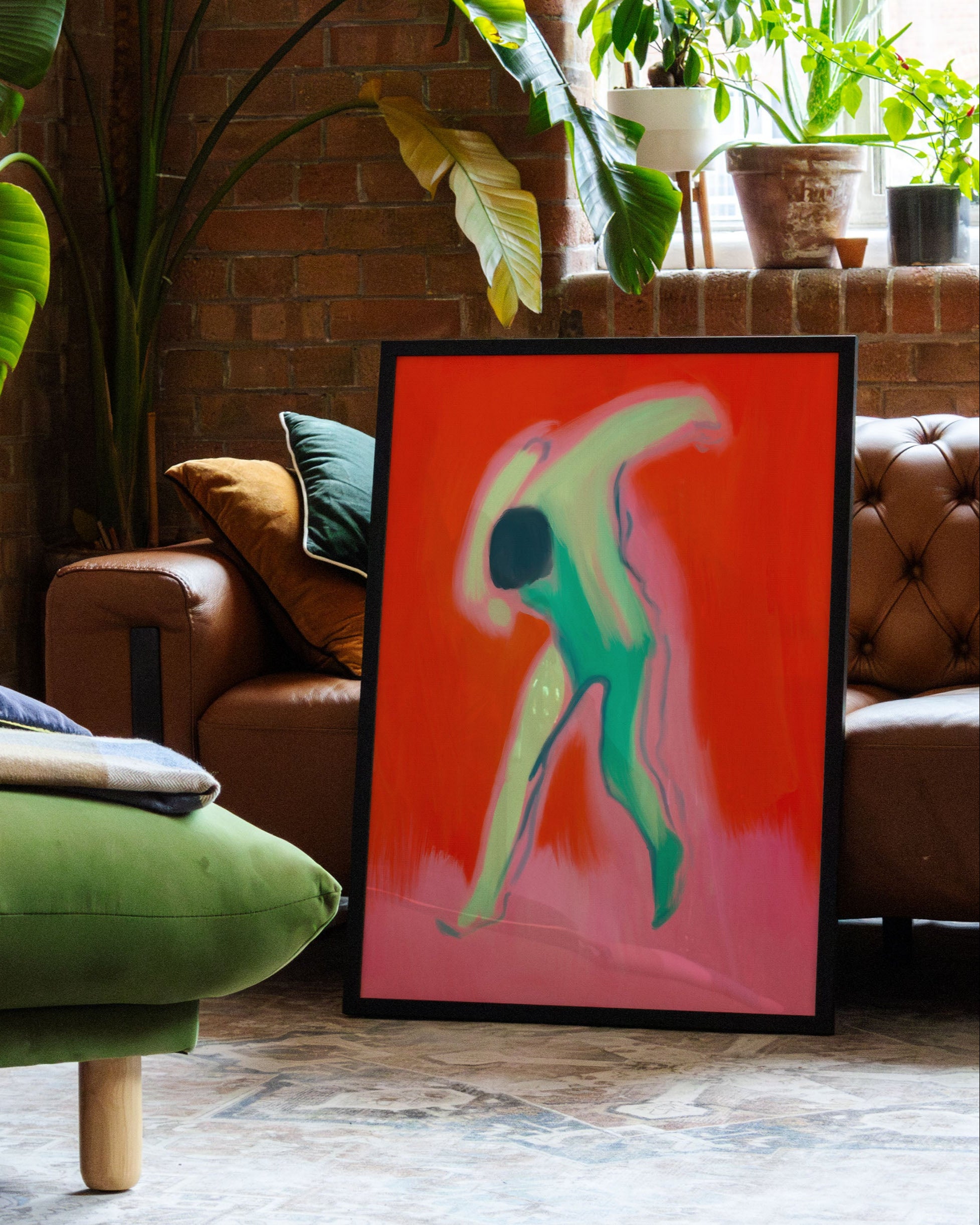 The Dance Poster – Print Material Wandbild, moderne Kunst & Fine Art Print von Spawnd, handgefertigt & Made in Germany
