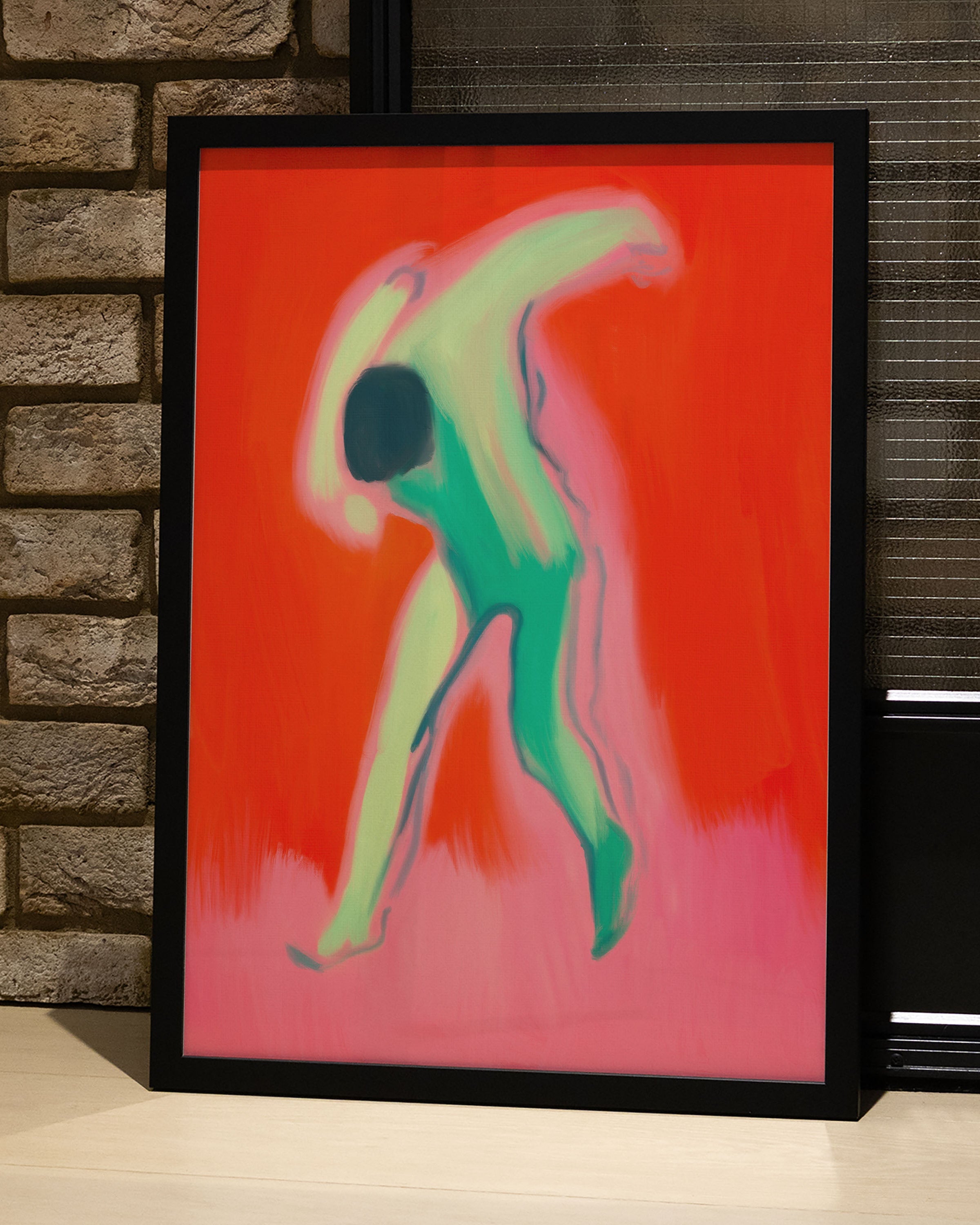 The Dance Poster – Print Material Wandbild, moderne Kunst & Fine Art Print von Spawnd, handgefertigt & Made in Germany