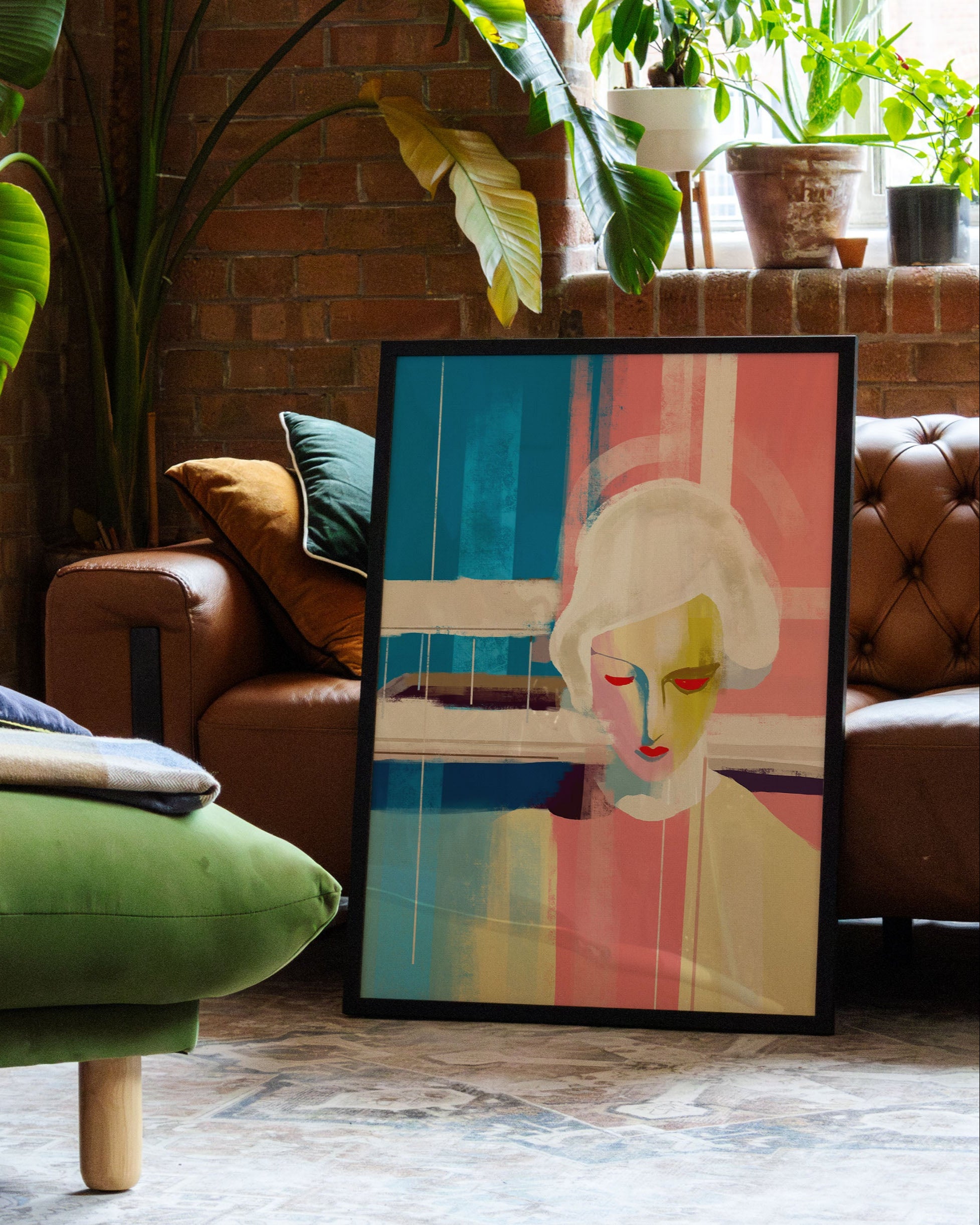 The Pool Poster – Print Material Wandbild, moderne Kunst & Fine Art Print von Spawnd, handgefertigt & Made in Germany