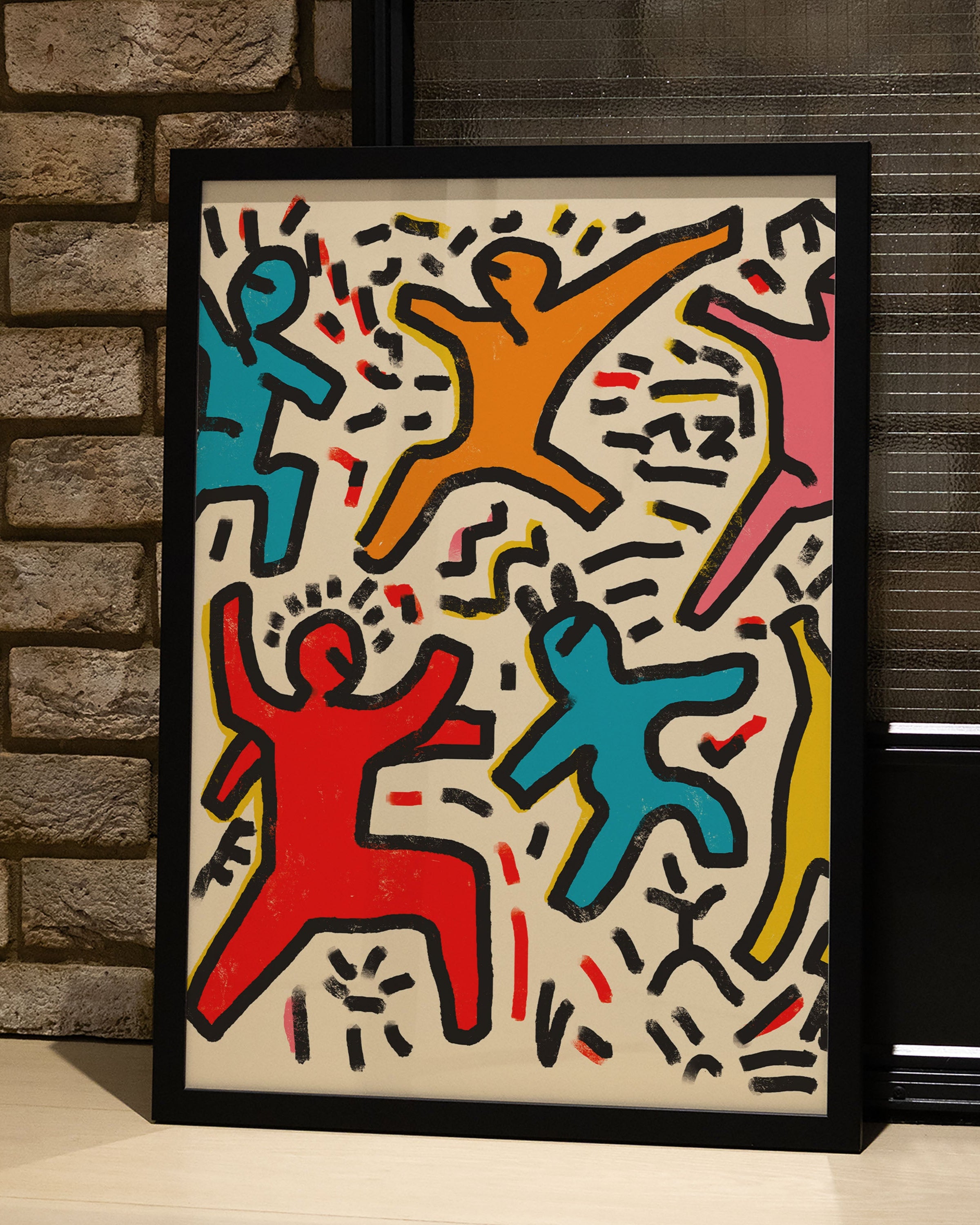 The Pulse of Being Poster – Print Material Wandbild, moderne Kunst & Fine Art Print von Spawnd, handgefertigt & Made in Germany