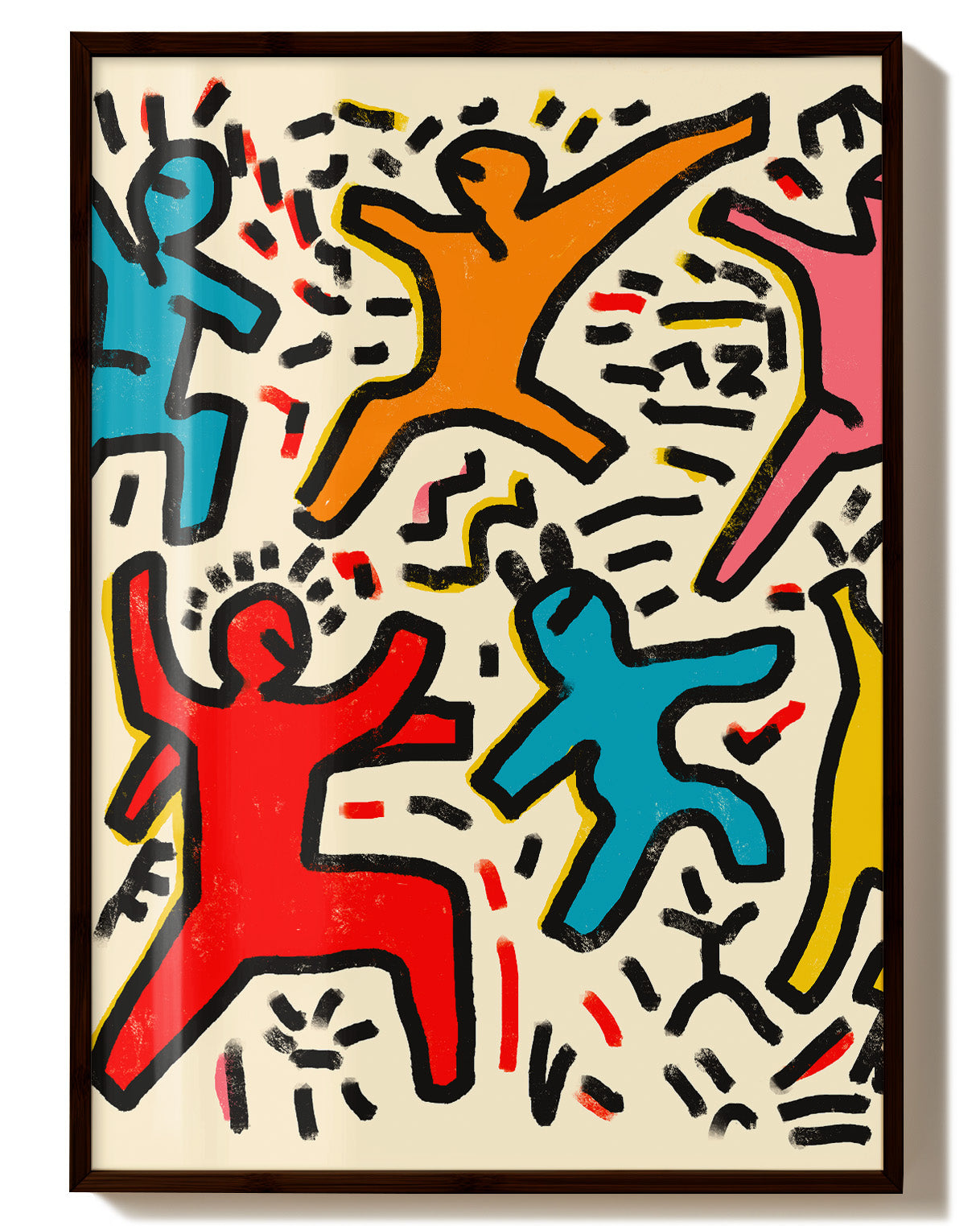 The Pulse of Being Poster – Print Material Wandbild, moderne Kunst & Fine Art Print von Spawnd, handgefertigt & Made in Germany