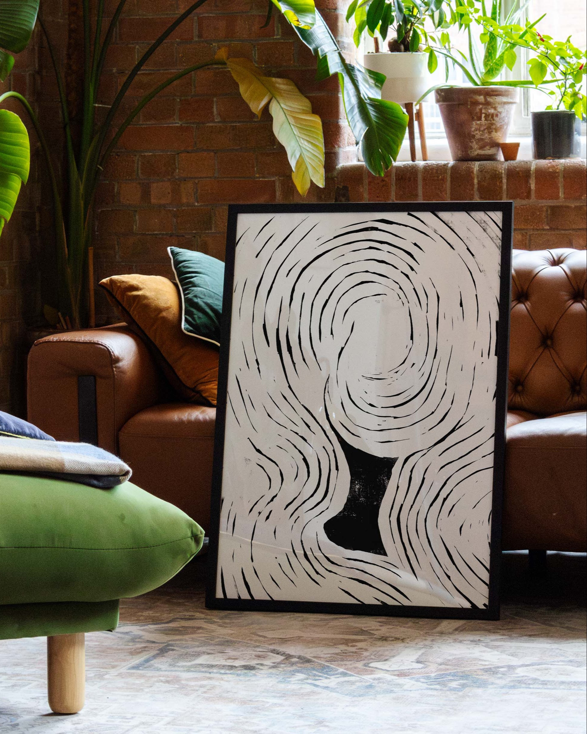 Tragic Poster – Print Material Wandbild, moderne Kunst & Fine Art Print von Spawnd, handgefertigt & Made in Germany