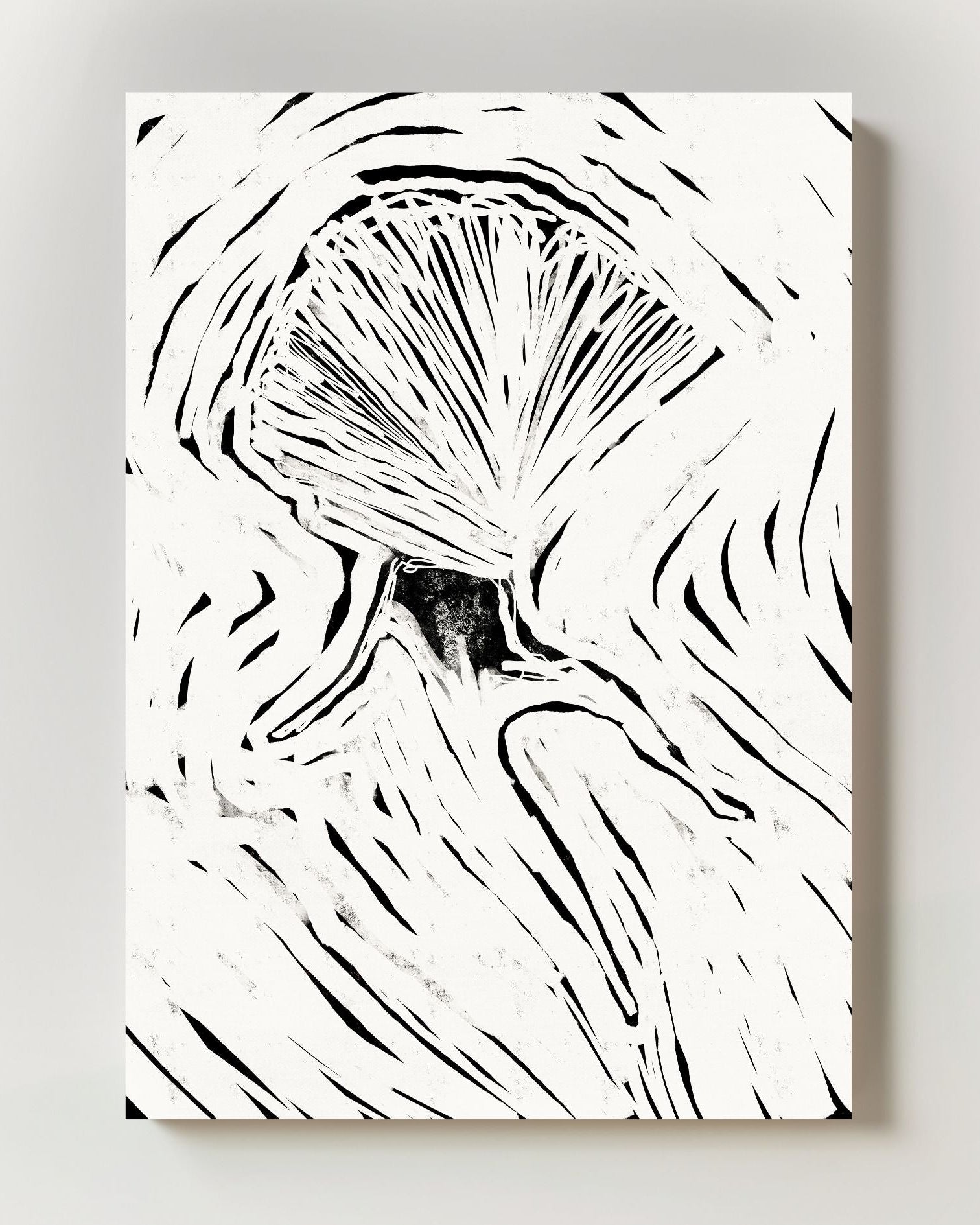 Umbrella Poster – Print Material Wandbild, moderne Kunst & Fine Art Print von Spawnd, handgefertigt & Made in Germany