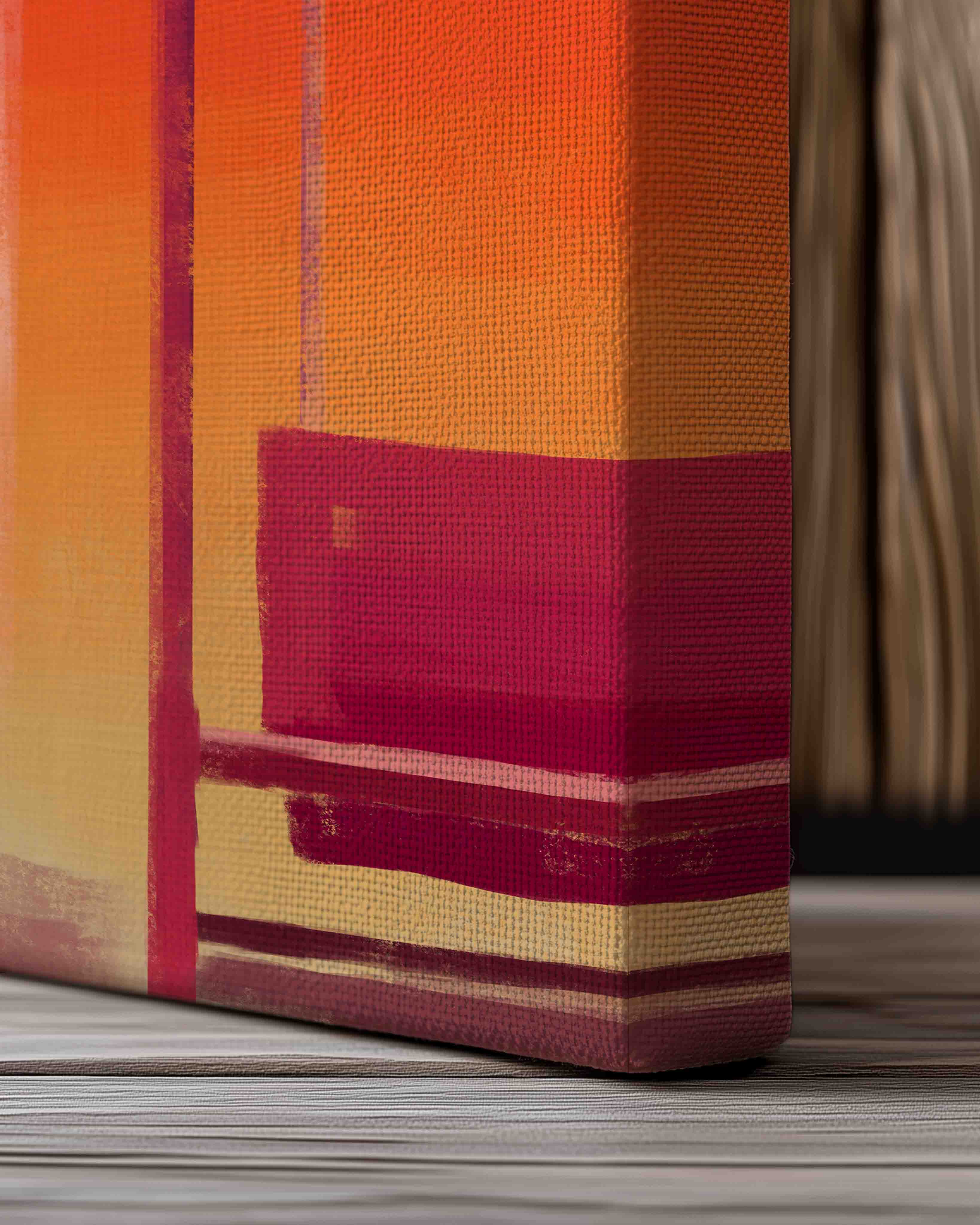 Waiting Poster – Print Material Wandbild, moderne Kunst & Fine Art Print von Spawnd, handgefertigt & Made in Germany