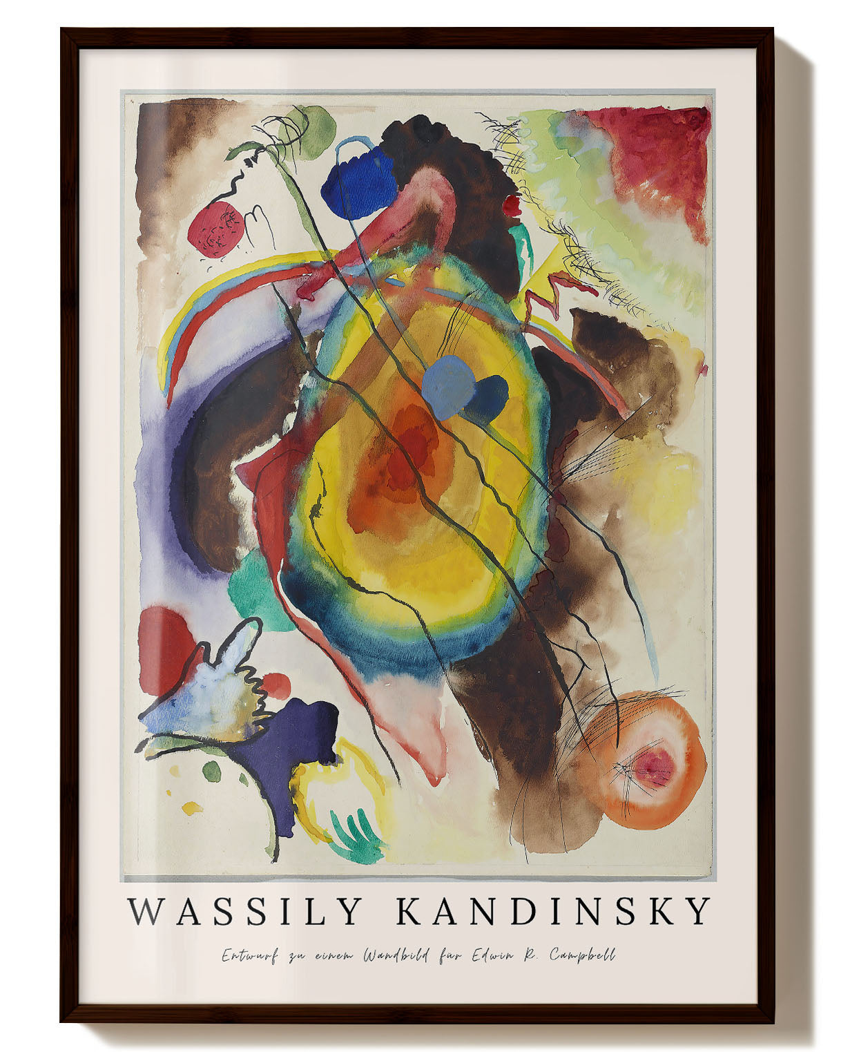 Watercolor Poster – FineArt Wandbild, moderne Kunst & Fine Art Print von Spawnd, handgefertigt & Made in Germany