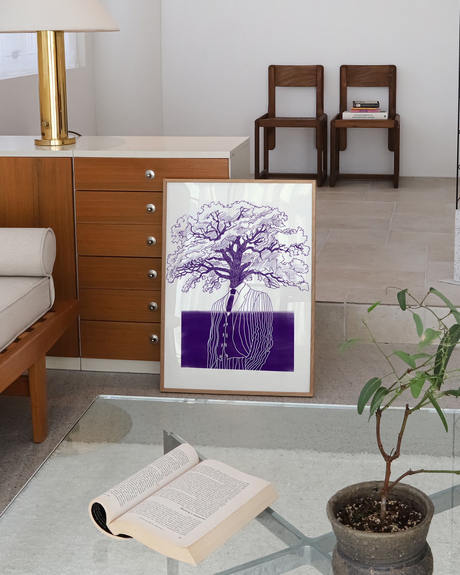 Way of Life Poster – Print Material Wandbild, moderne Kunst & Fine Art Print von Spawnd, handgefertigt & Made in Germany