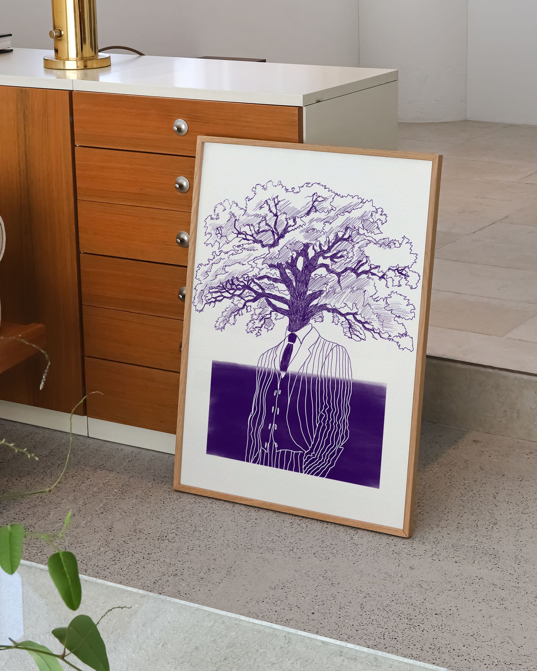Way of Life Poster – Print Material Wandbild, moderne Kunst & Fine Art Print von Spawnd, handgefertigt & Made in Germany