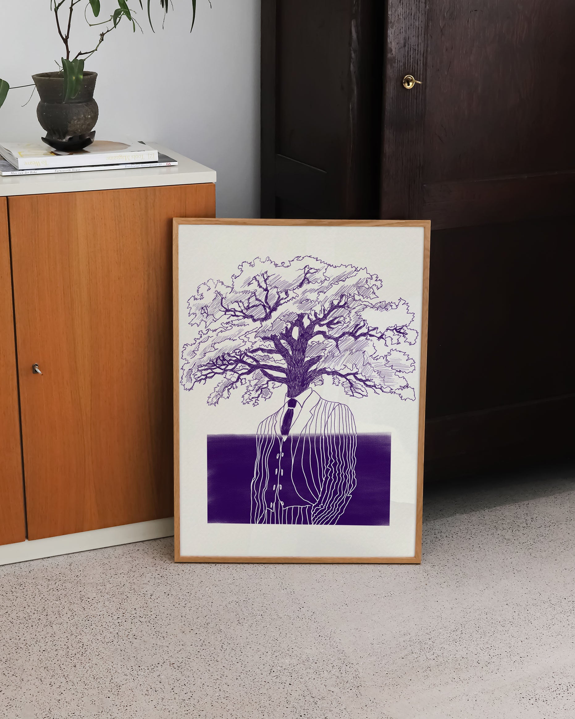 Way of Life Poster – Print Material Wandbild, moderne Kunst & Fine Art Print von Spawnd, handgefertigt & Made in Germany