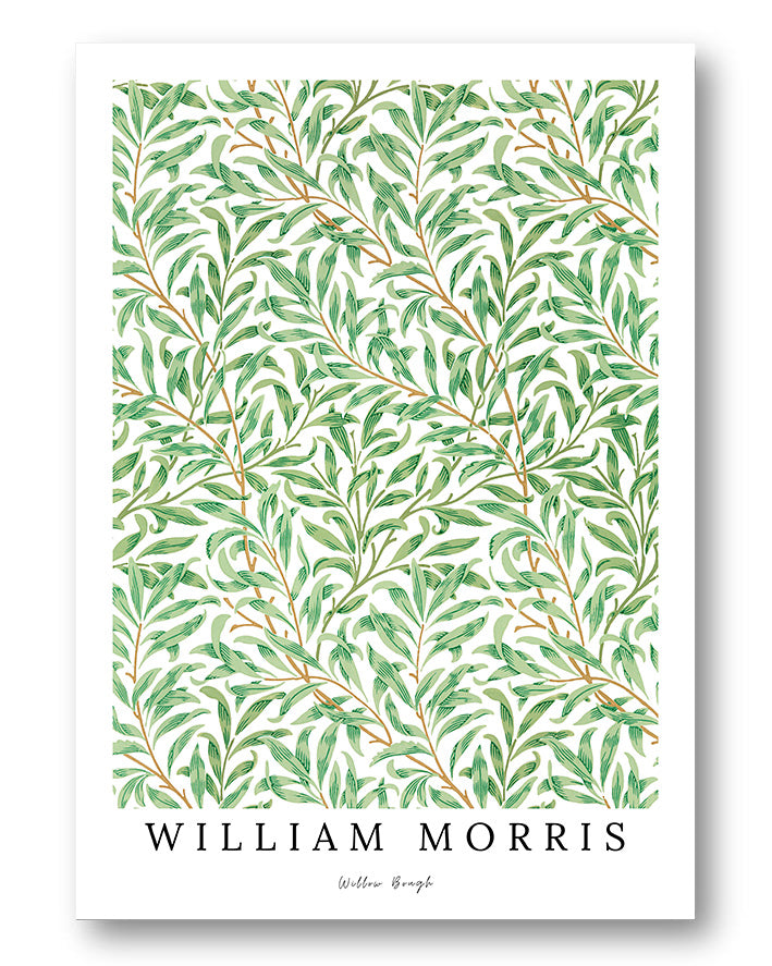 Willow Bough V2 Poster – Print Material Wandbild, moderne Kunst & Fine Art Print von Spawnd, handgefertigt & Made in Germany