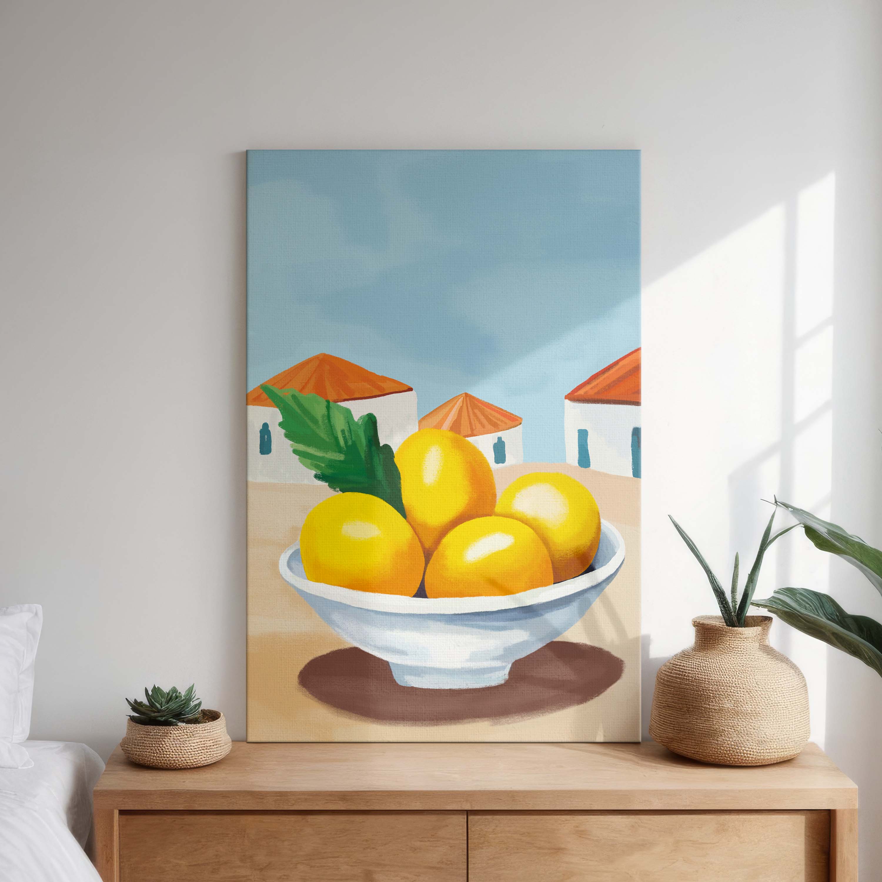 Küche - Essen - Leinwand