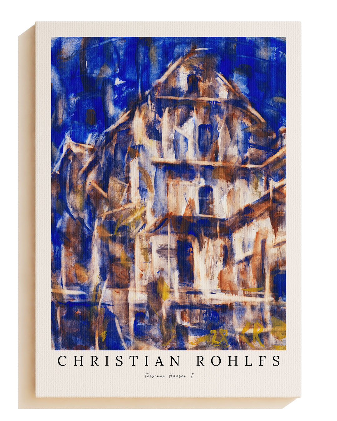 Ticino Houses I - Canvas