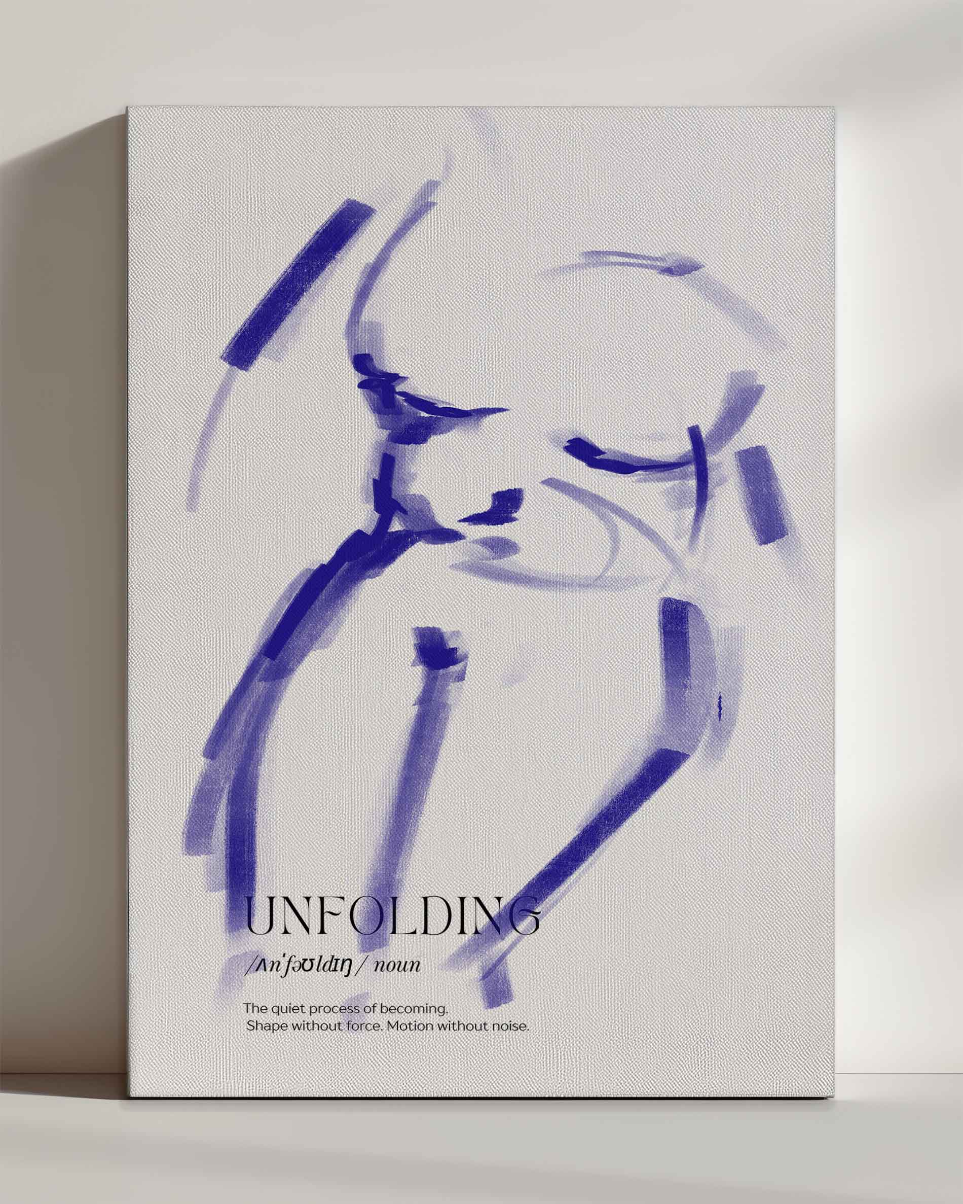 Unfolding - Canvas