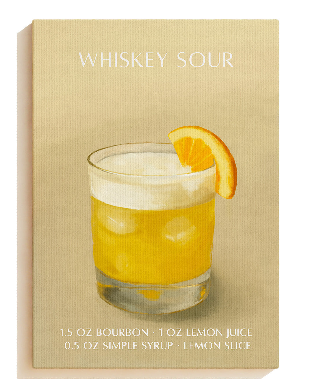 WHISKEY SOUR - Canvas