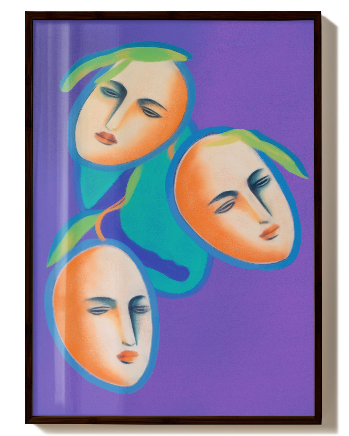 Orange Tree Painting