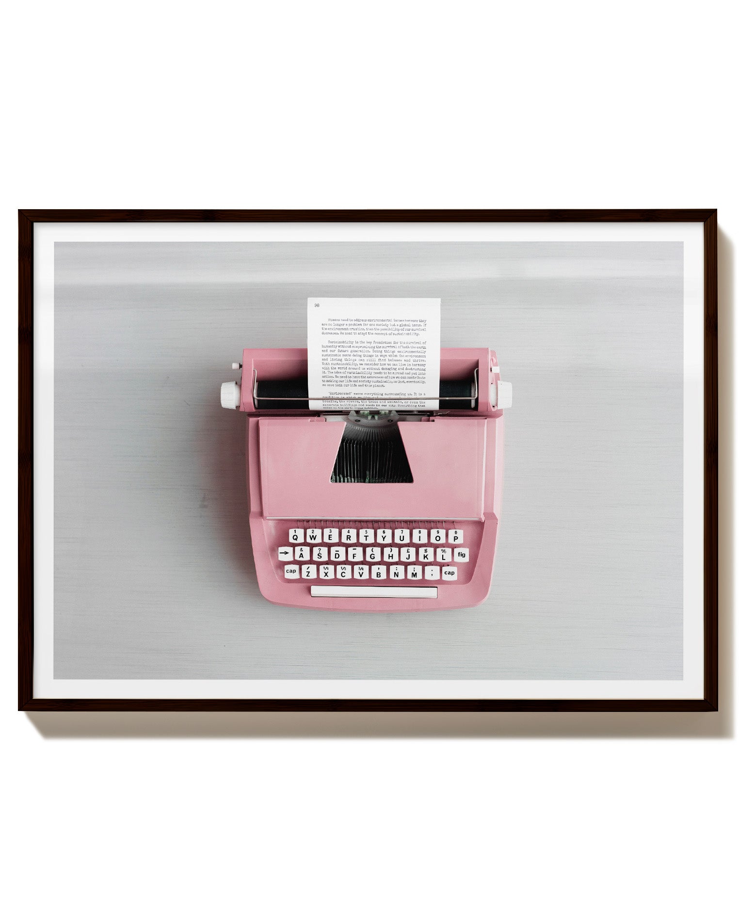 Typewriter Pink