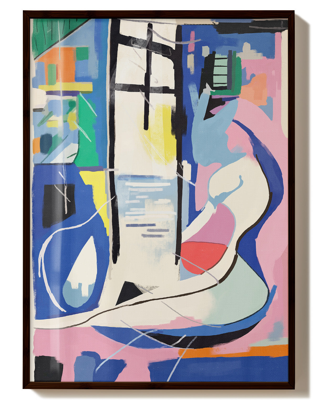 Abnormal Poster – Print Material Wandbild, moderne Kunst & Fine Art Print von Spawnd, handgefertigt & Made in Germany