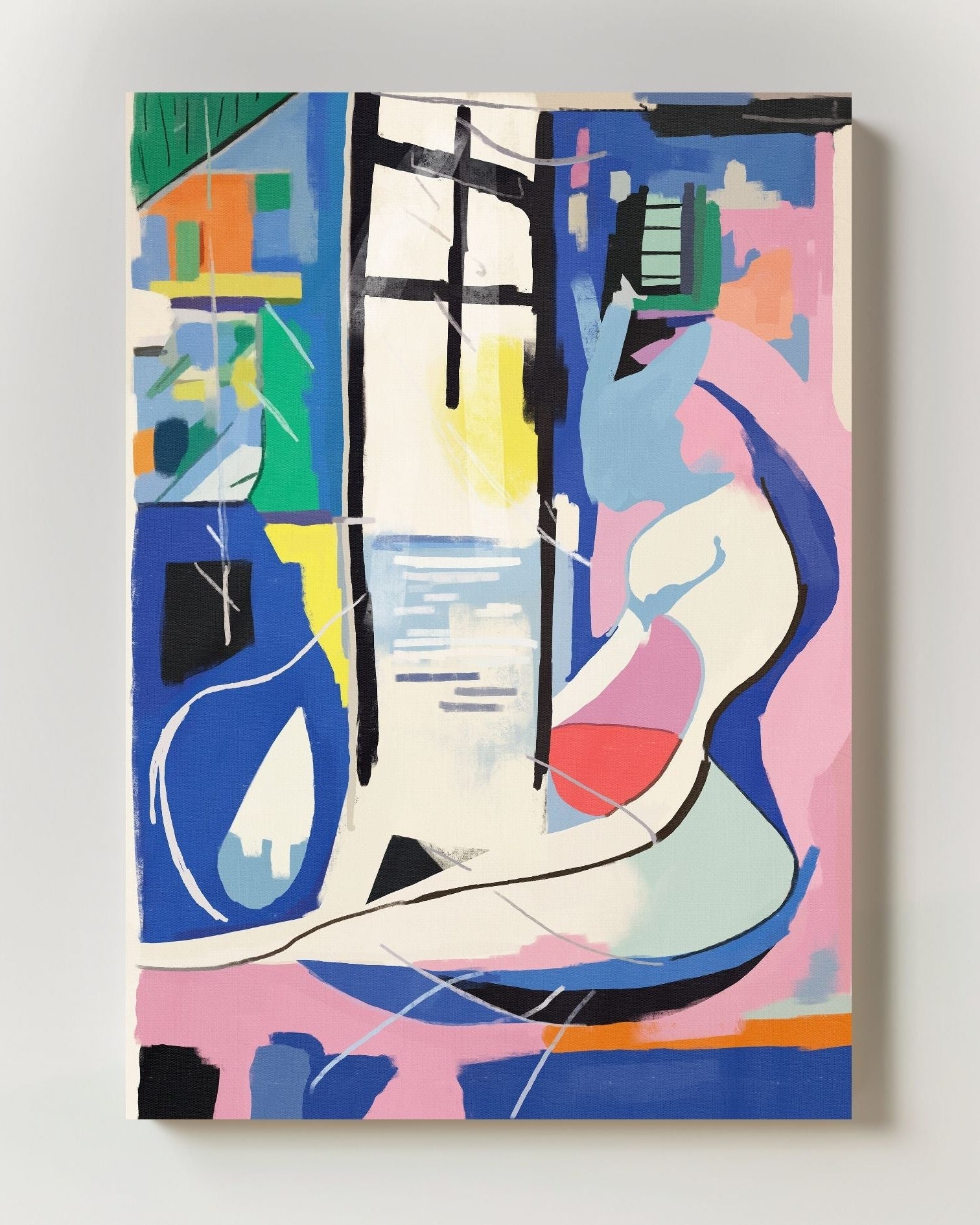 Abnormal Poster – Print Material Wandbild, moderne Kunst & Fine Art Print von Spawnd, handgefertigt & Made in Germany
