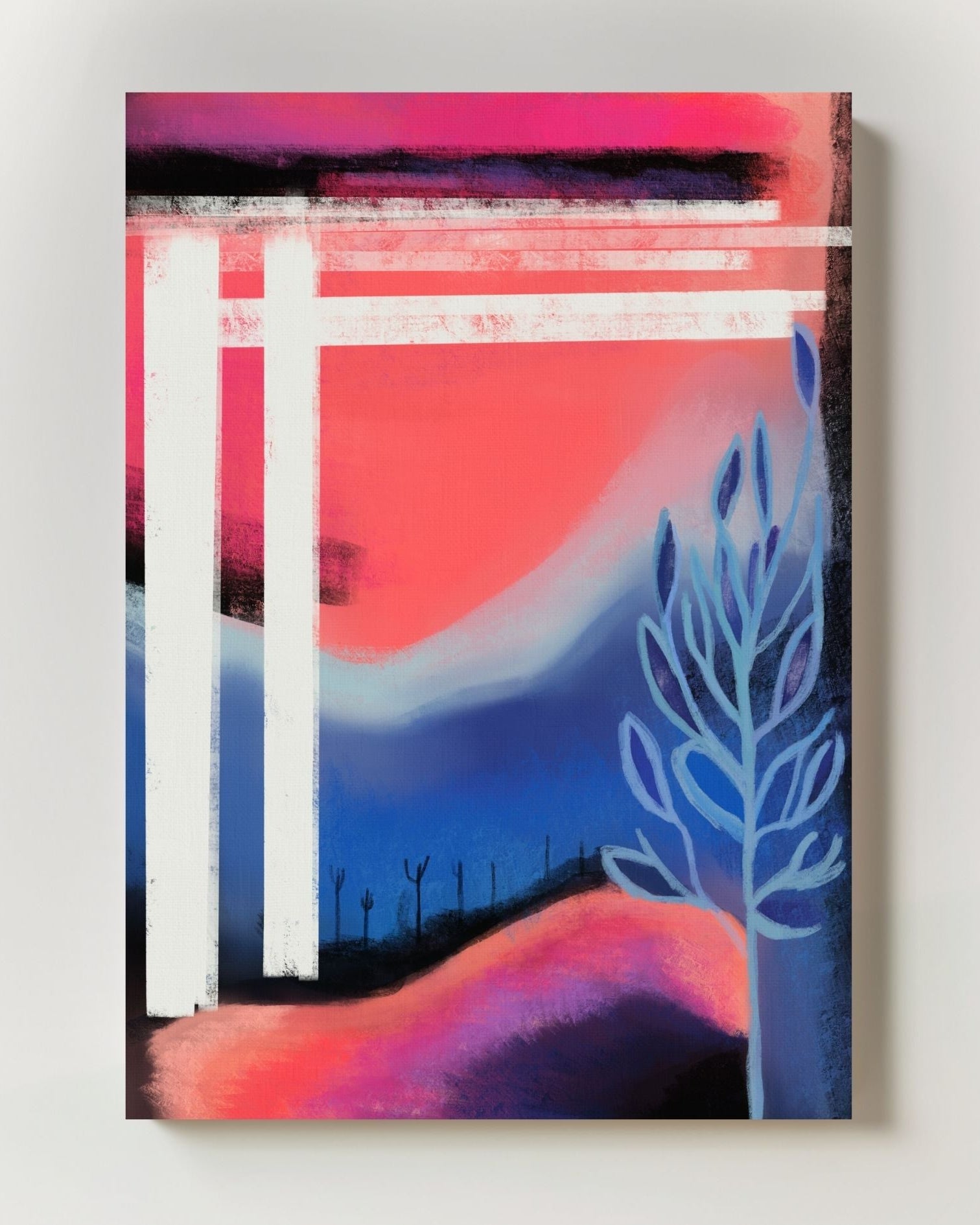 Arizona Poster – Print Material Wandbild, moderne Kunst & Fine Art Print von Spawnd, handgefertigt & Made in Germany