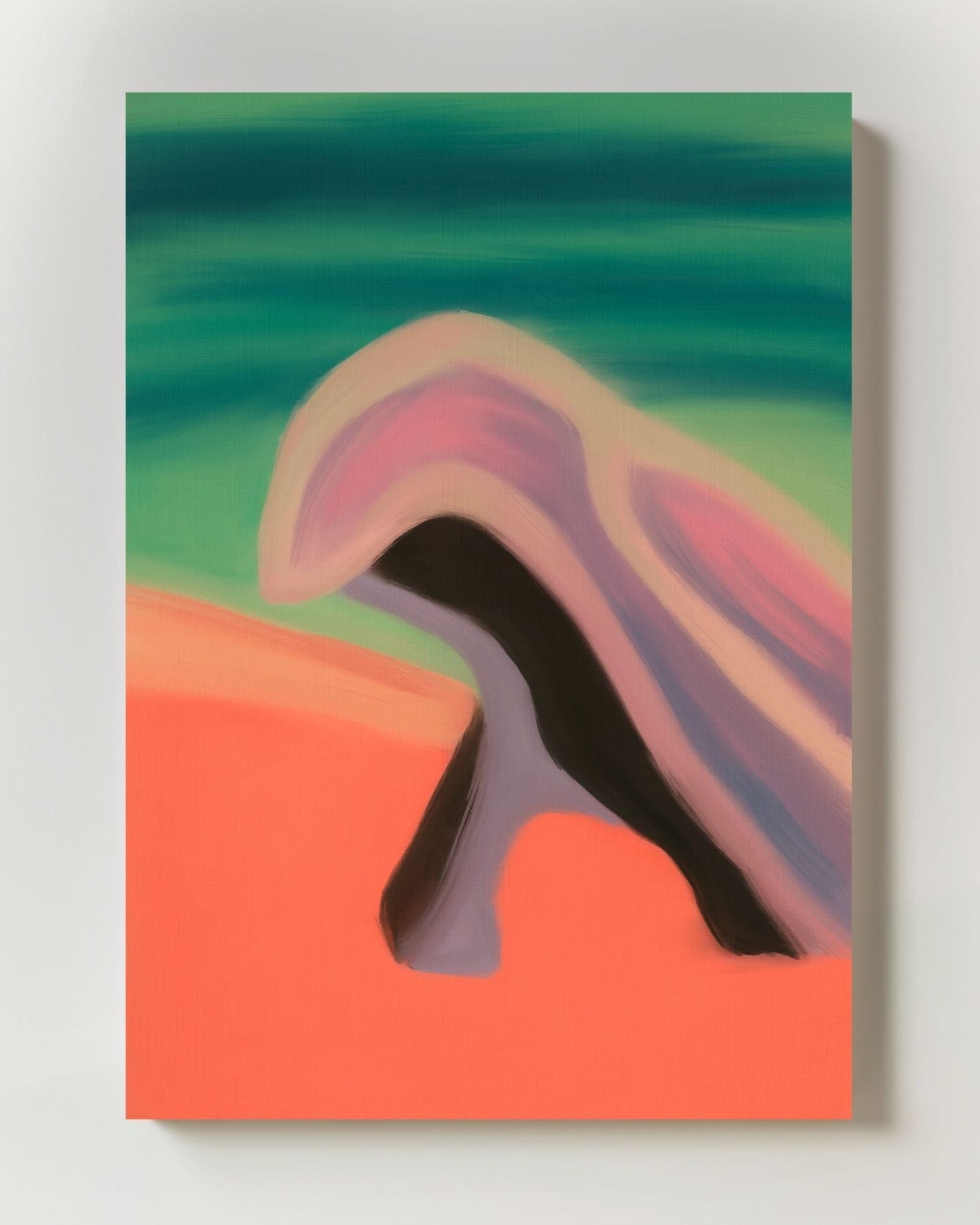 Bending Quietly Poster – FineArt Wandbild, moderne Kunst & Fine Art Print von Spawnd, handgefertigt & Made in Germany