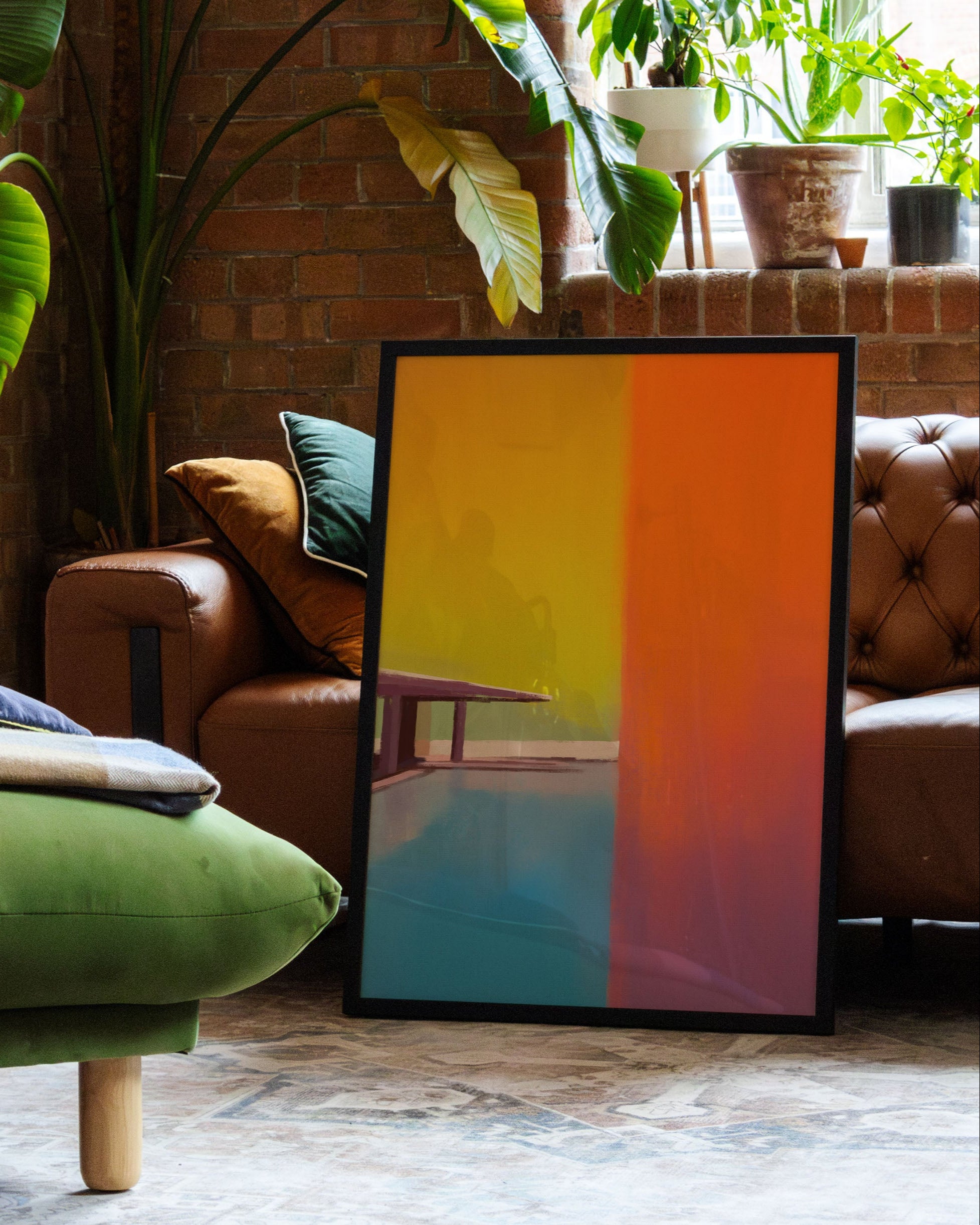 Beverly Hills Poster – Print Material Wandbild, moderne Kunst & Fine Art Print von Spawnd, handgefertigt & Made in Germany