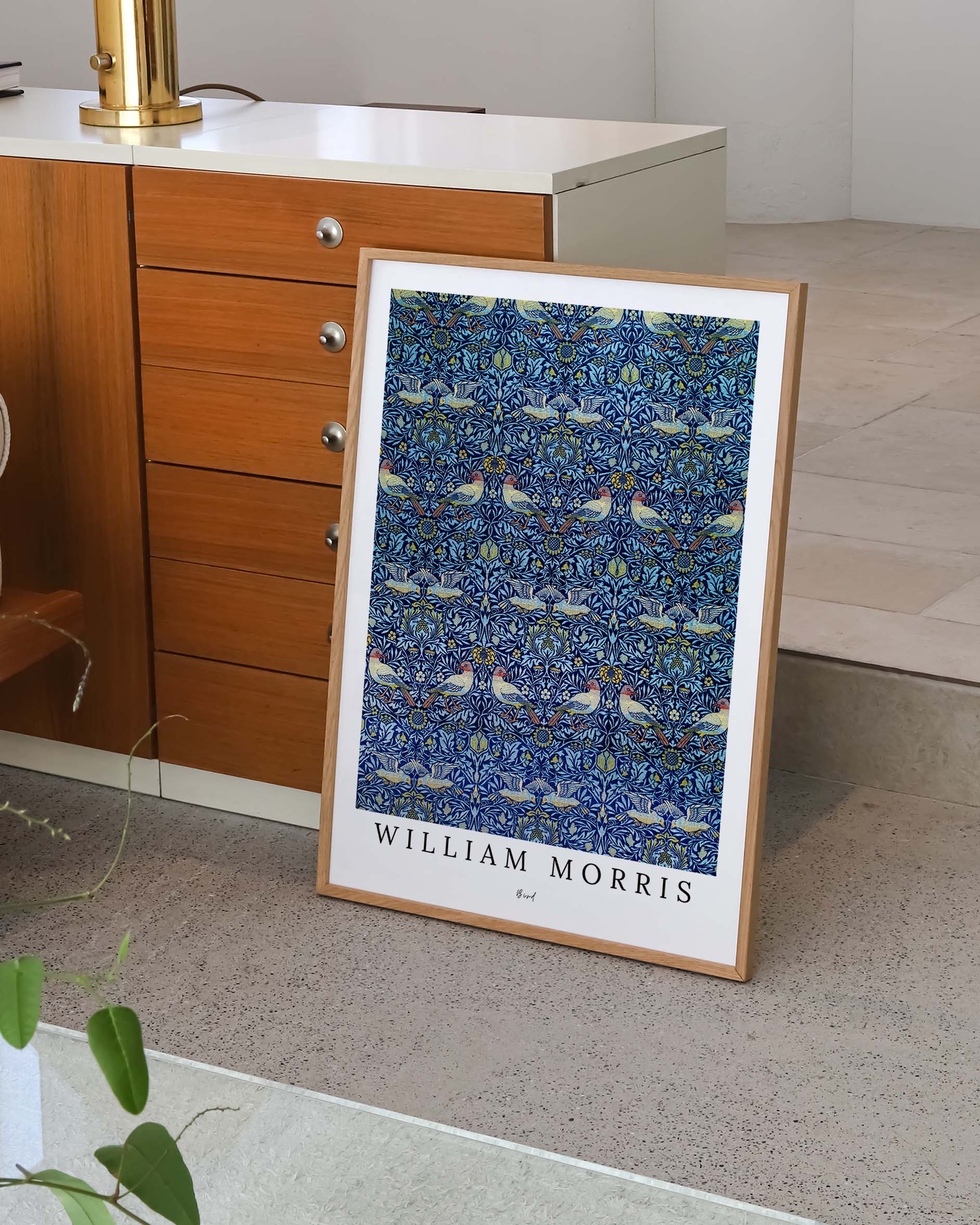 Bird Poster – Print Material Wandbild, moderne Kunst & Fine Art Print von Spawnd, handgefertigt & Made in Germany