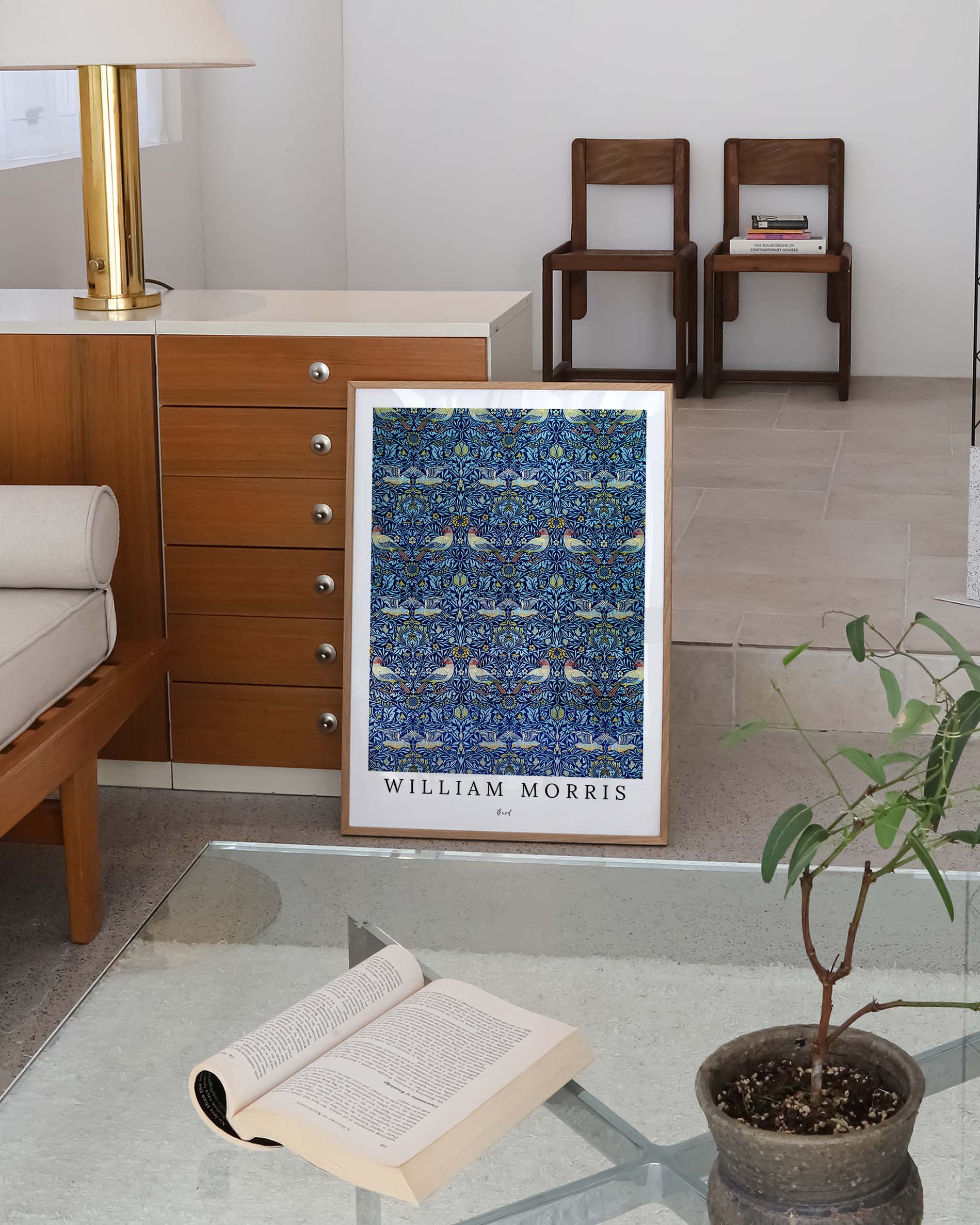 Bird Poster – Print Material Wandbild, moderne Kunst & Fine Art Print von Spawnd, handgefertigt & Made in Germany