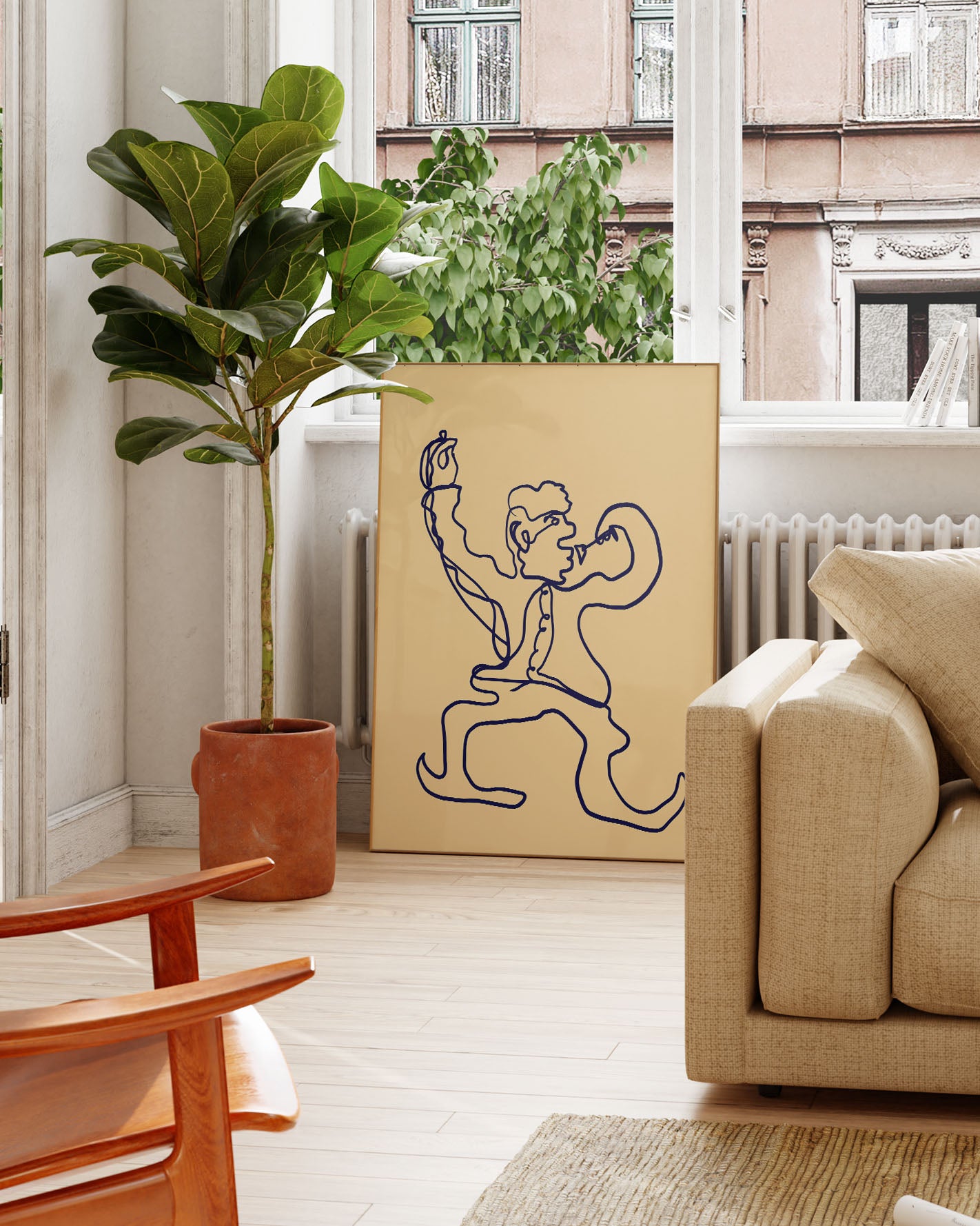 Cheers Poster – FineArt Wandbild, moderne Kunst & Fine Art Print von Spawnd, handgefertigt & Made in Germany