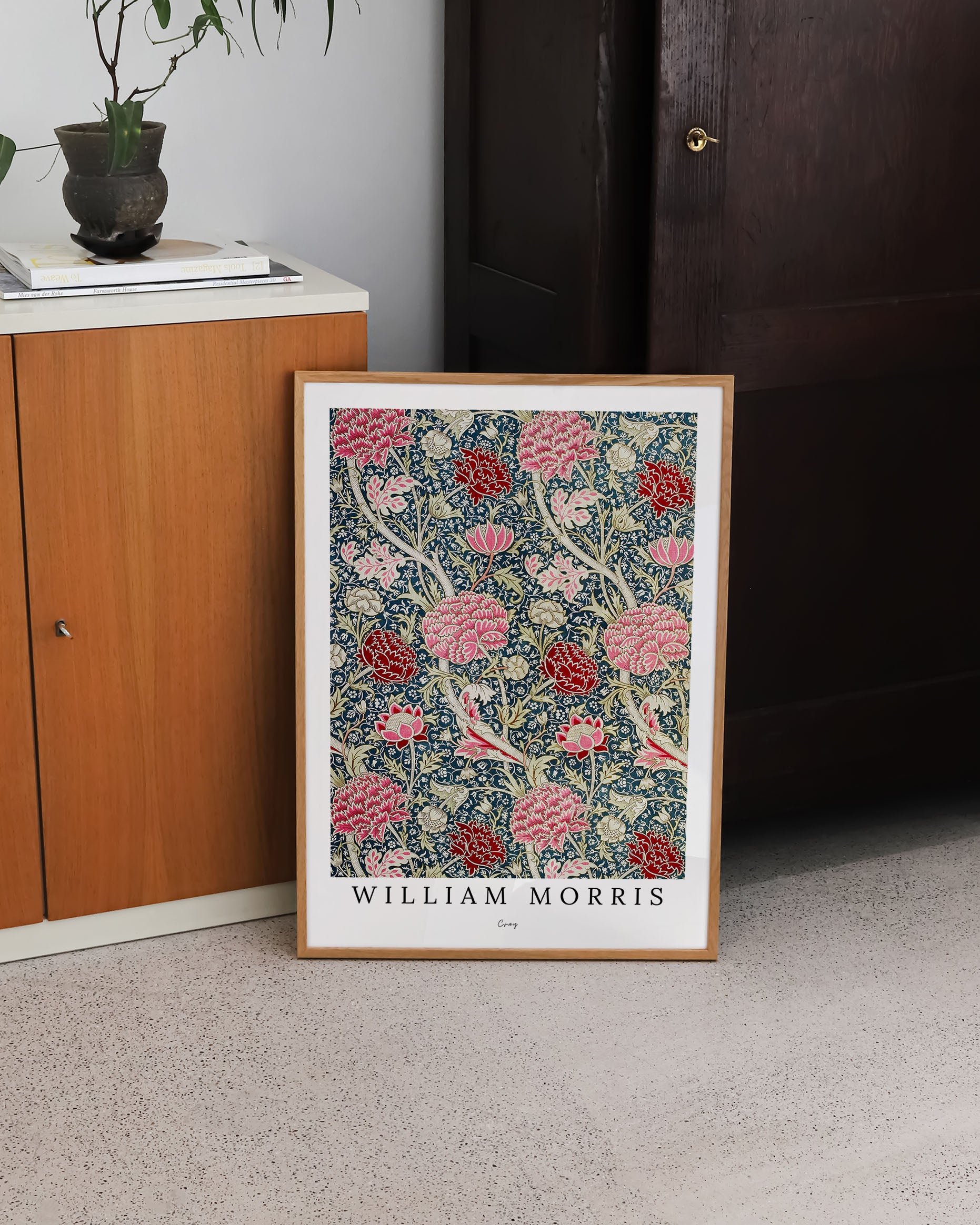 Crazy Poster – Print Material Wandbild, moderne Kunst & Fine Art Print von Spawnd, handgefertigt & Made in Germany