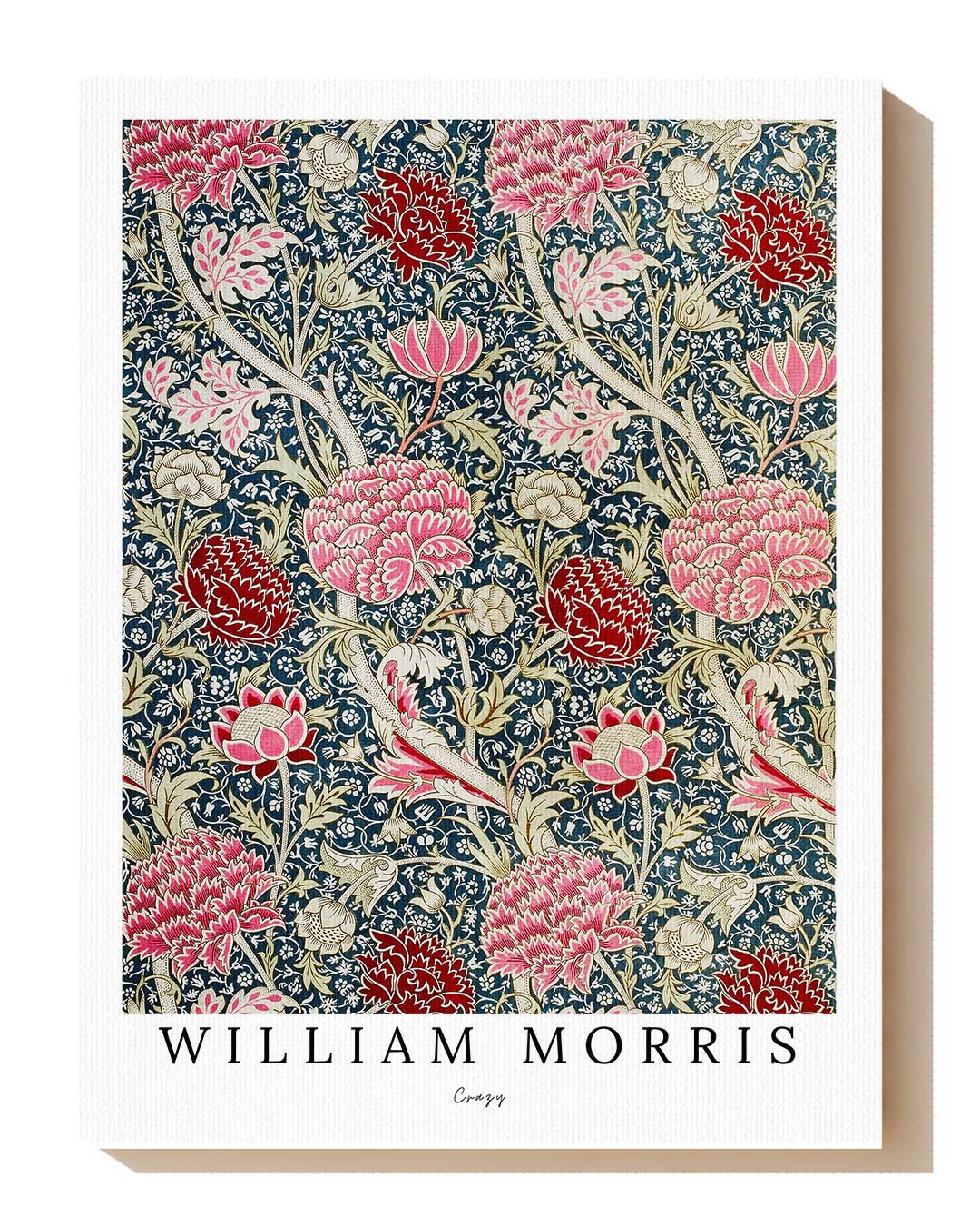 Crazy Poster – Print Material Wandbild, moderne Kunst & Fine Art Print von Spawnd, handgefertigt & Made in Germany