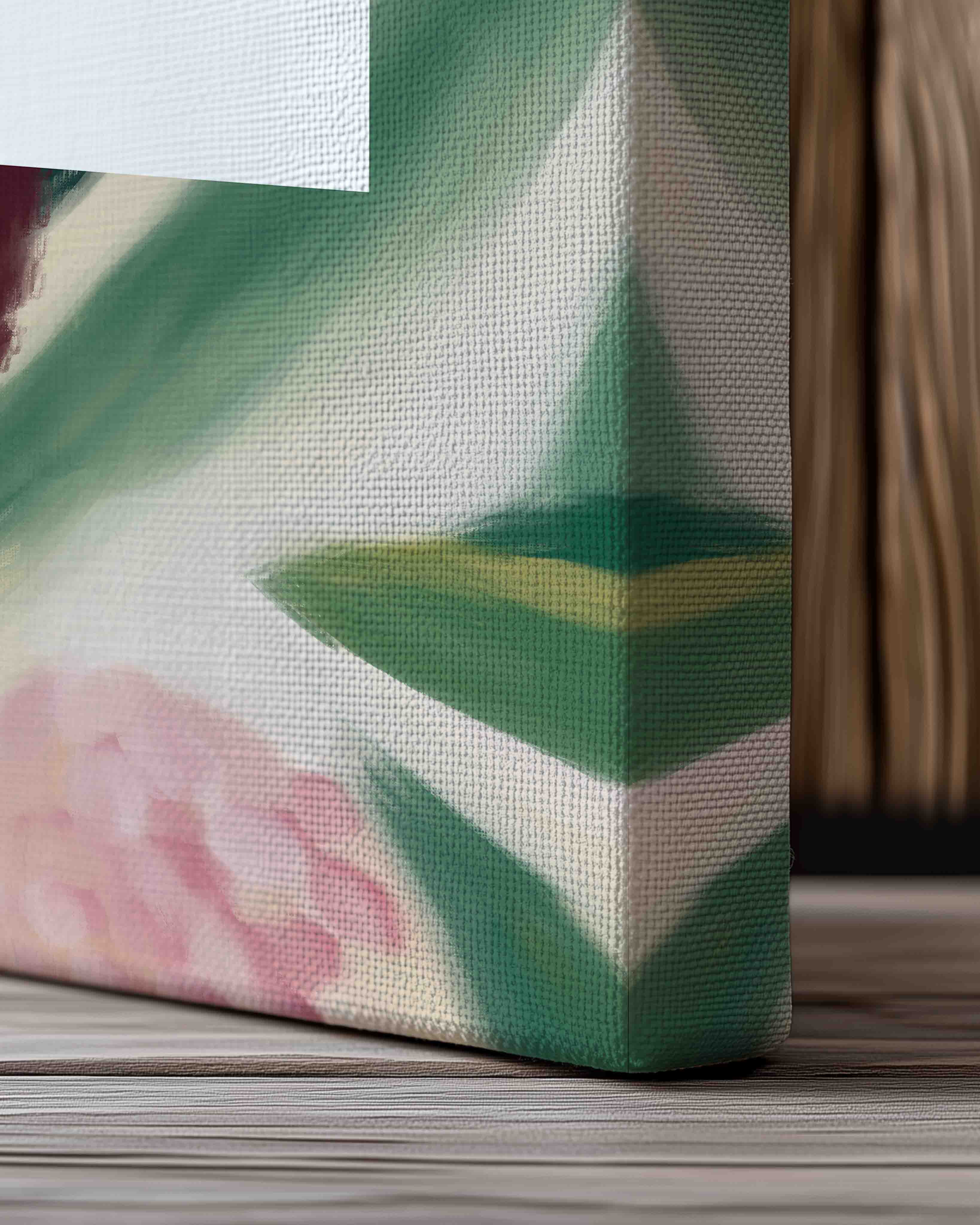 Crimson Quiet Poster – Print Material Wandbild, moderne Kunst & Fine Art Print von Spawnd, handgefertigt & Made in Germany