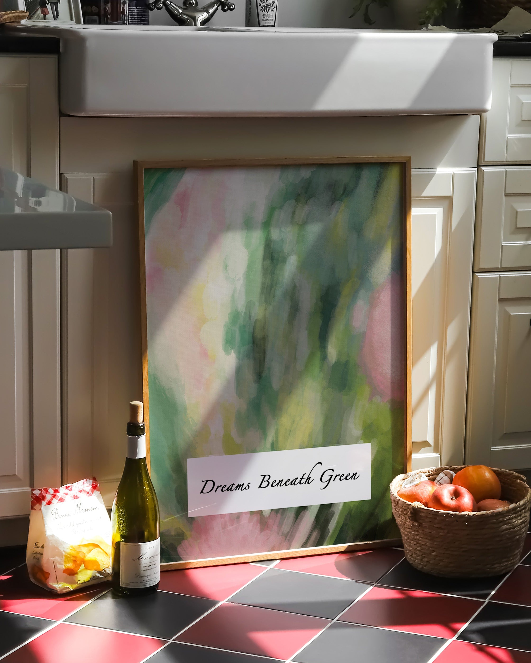 Dreams Beneath Poster – Print Material Wandbild, moderne Kunst & Fine Art Print von Spawnd, handgefertigt & Made in Germany