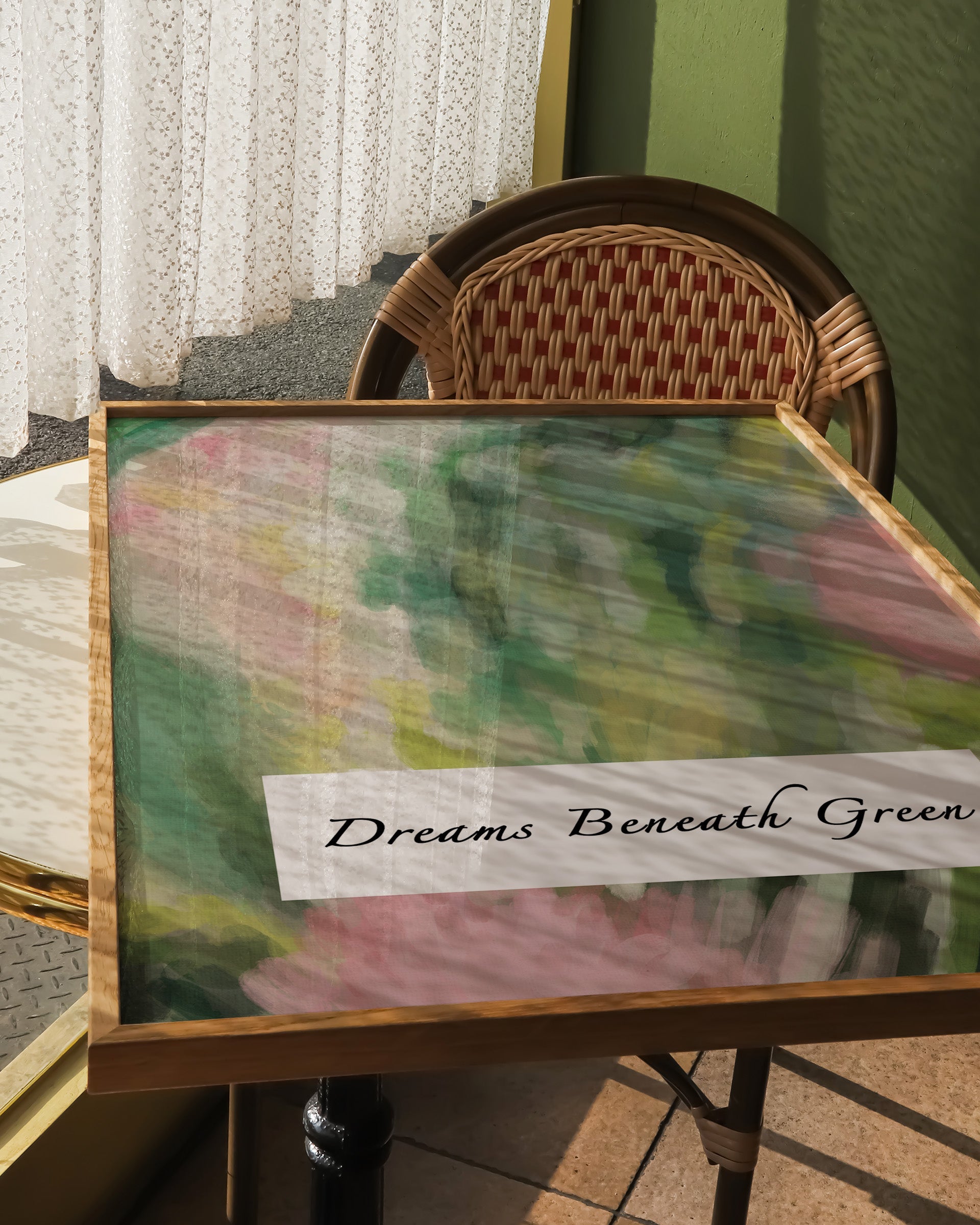 Dreams Beneath Poster – Print Material Wandbild, moderne Kunst & Fine Art Print von Spawnd, handgefertigt & Made in Germany