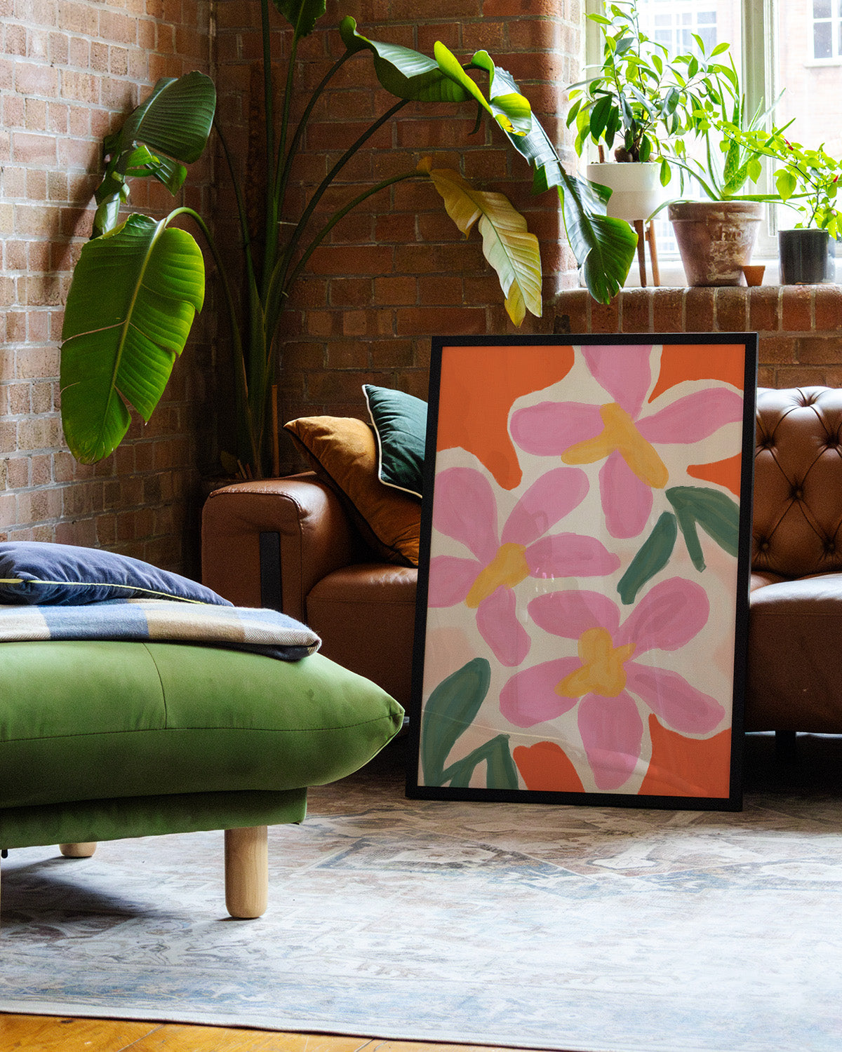 Éclat Fleuri Poster – Print Material Wandbild, moderne Kunst & Fine Art Print von Spawnd, handgefertigt & Made in Germany