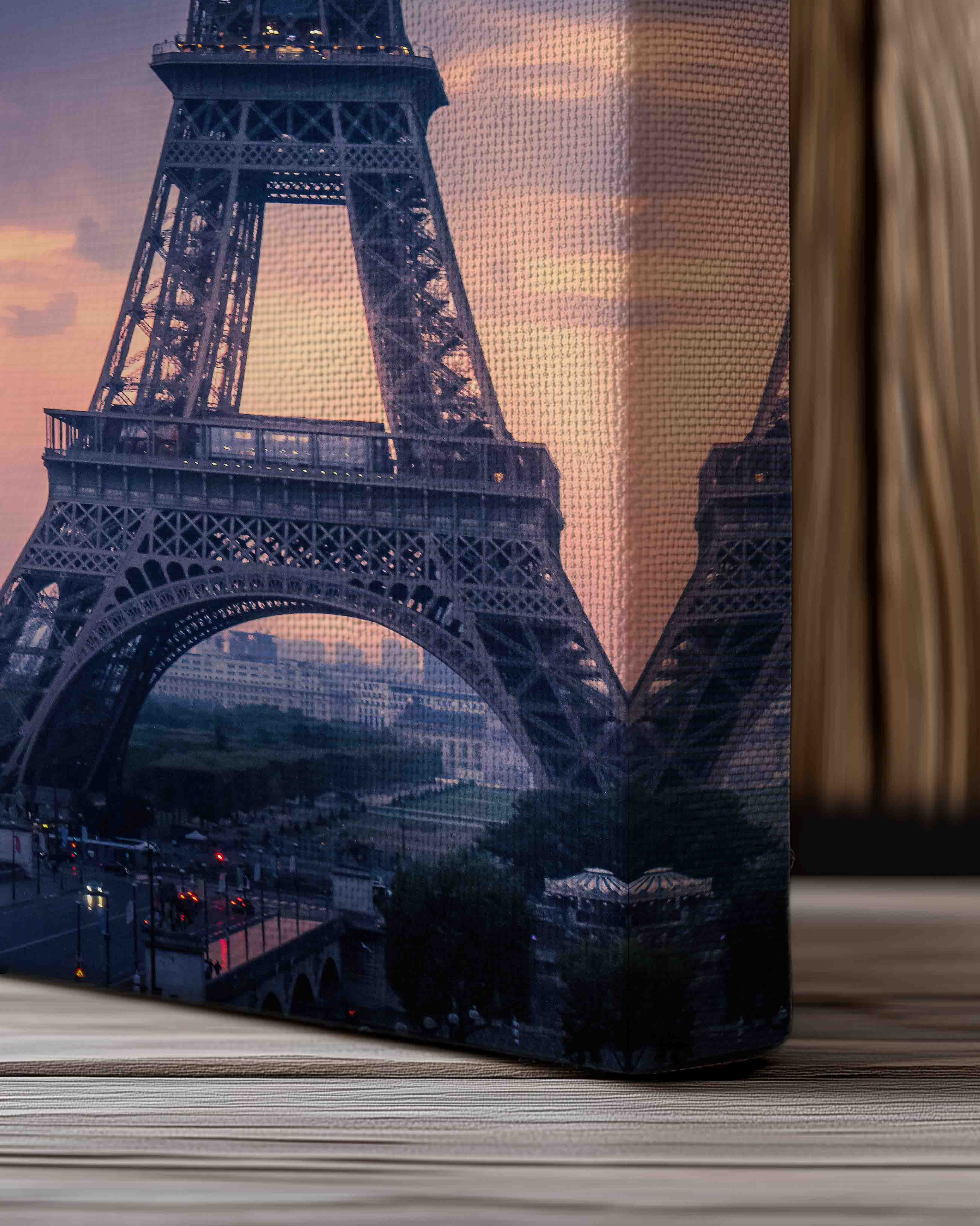 Eifeltower No.3 Poster – Print Material Wandbild, moderne Kunst & Fine Art Print von Spawnd, handgefertigt & Made in Germany