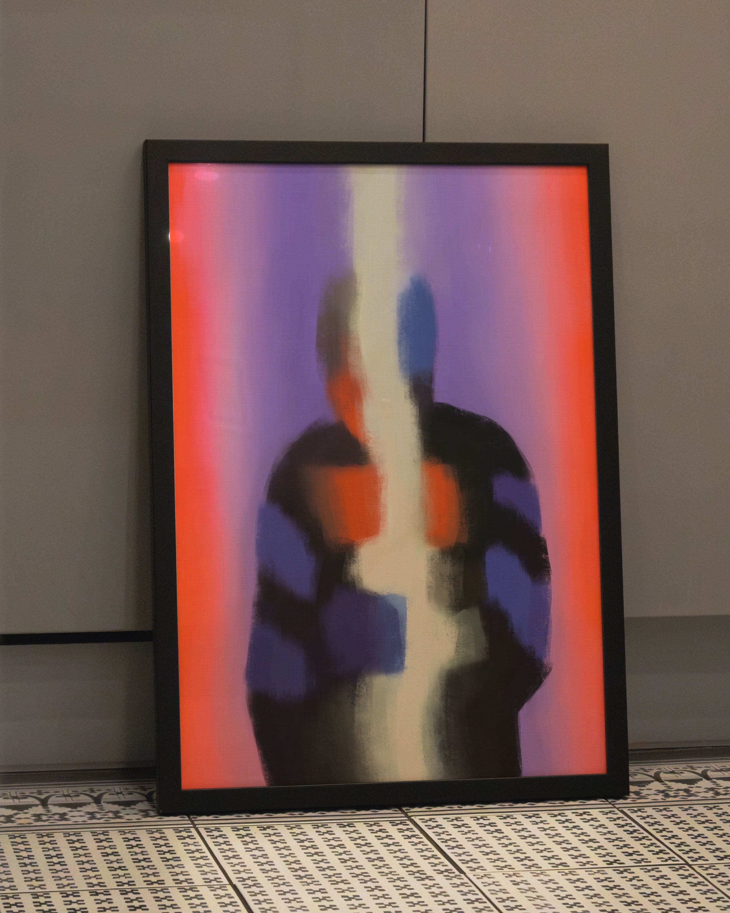 Error 404 Poster – Print Material Wandbild, moderne Kunst & Fine Art Print von Spawnd, handgefertigt & Made in Germany