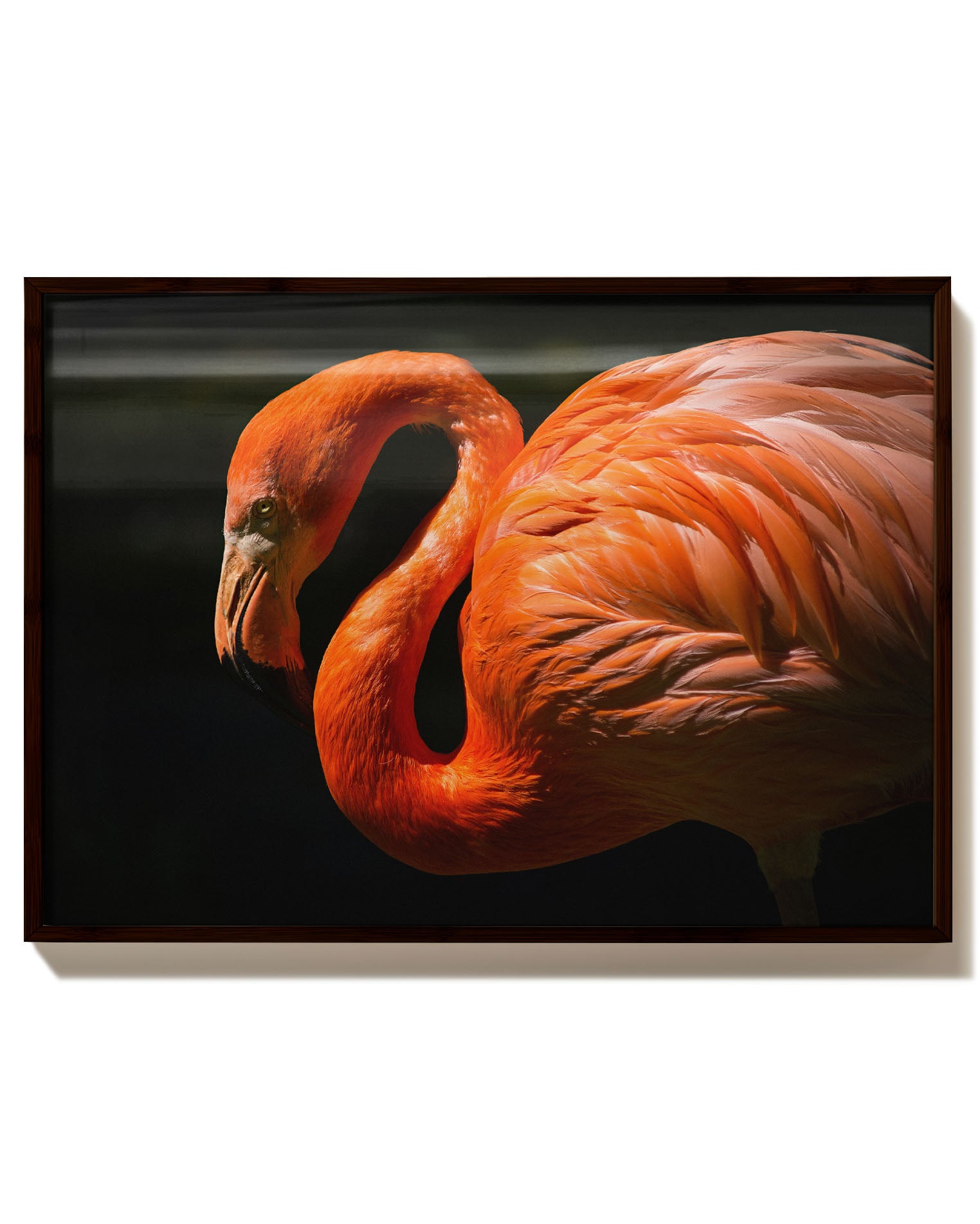 Flamingo Dream Poster – Print Material Wandbild, moderne Kunst & Fine Art Print von Spawnd, handgefertigt & Made in Germany