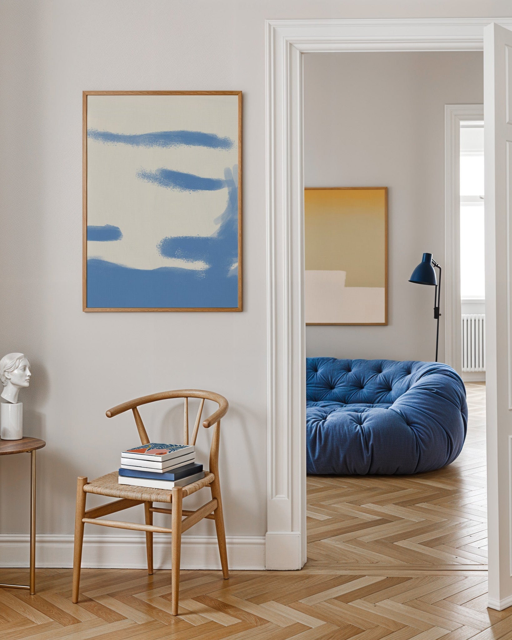 Flom Poster – Print Material Wandbild, moderne Kunst & Fine Art Print von Spawnd, handgefertigt & Made in Germany