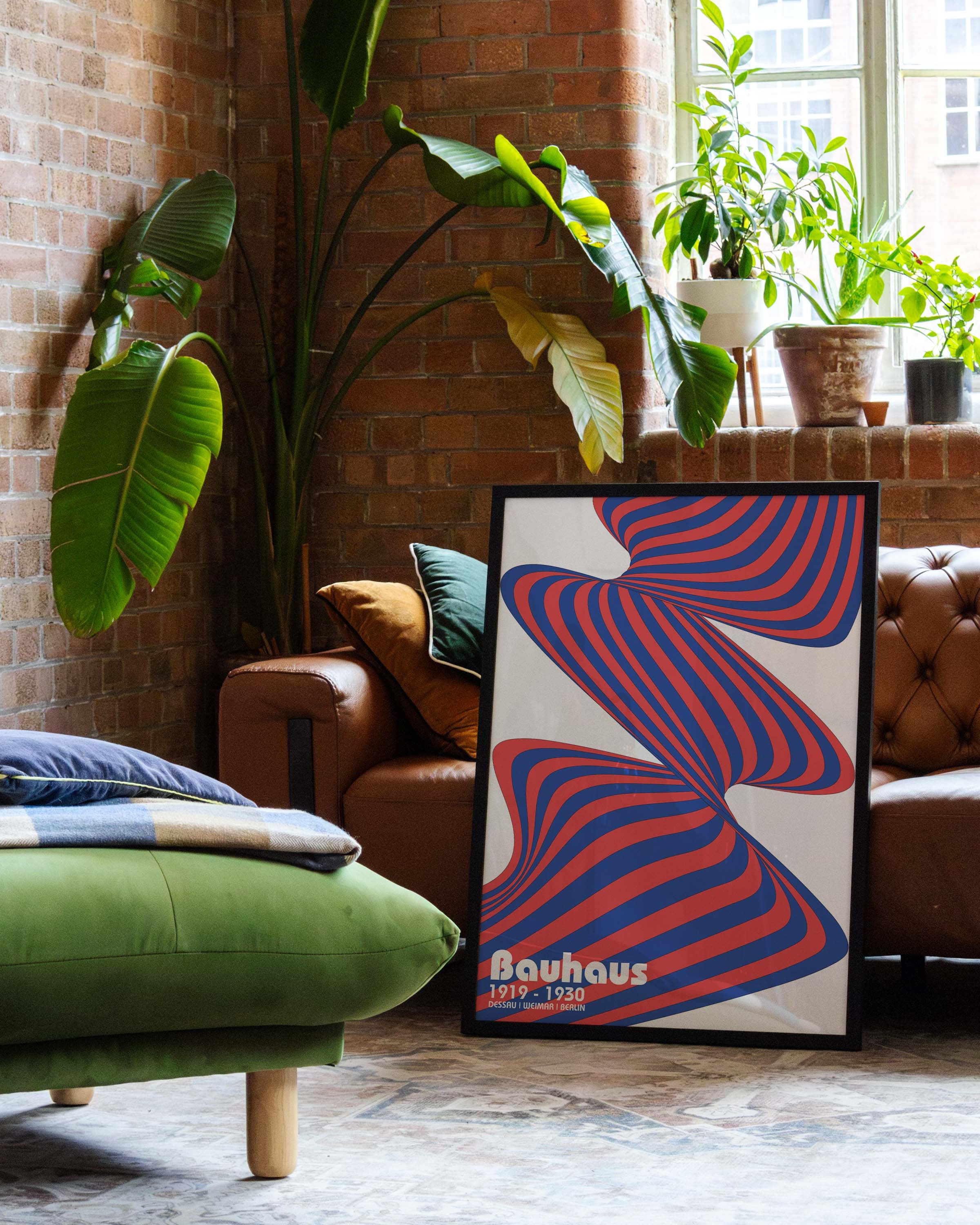 Fluxos Poster – Print Material Wandbild, moderne Kunst & Fine Art Print von Spawnd, handgefertigt & Made in Germany