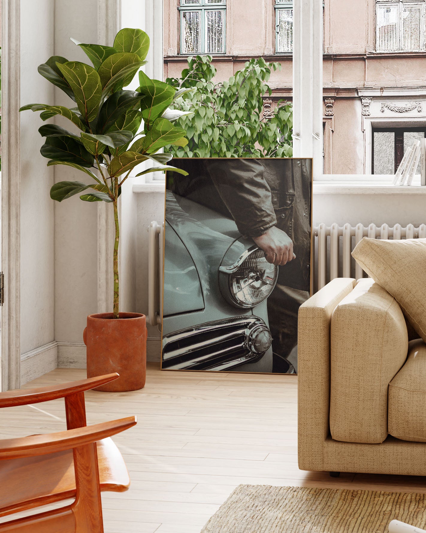 Frontlicht Poster – FineArt Wandbild, moderne Kunst & Fine Art Print von Spawnd, handgefertigt & Made in Germany