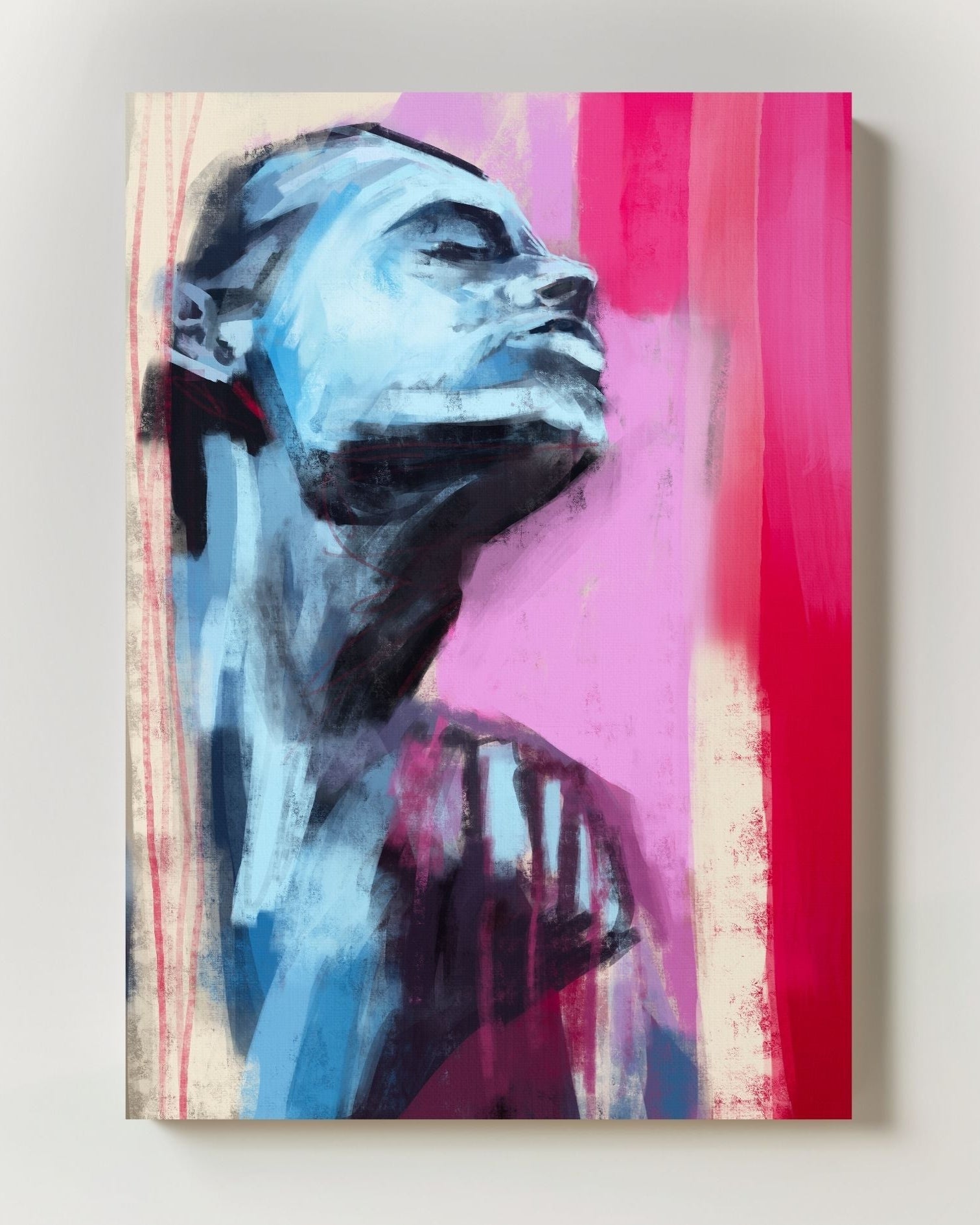 Frozen Heart Poster – Print Material Wandbild, moderne Kunst & Fine Art Print von Spawnd, handgefertigt & Made in Germany