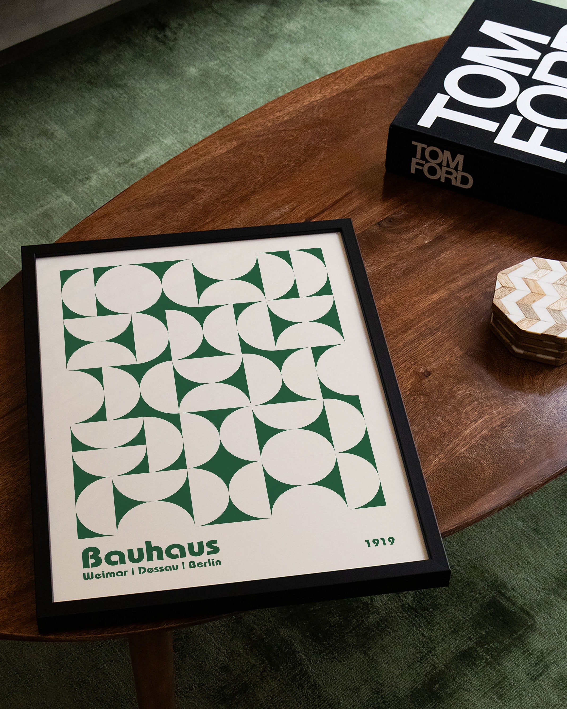 Geogrid Poster – Print Material Wandbild, moderne Kunst & Fine Art Print von Spawnd, handgefertigt & Made in Germany